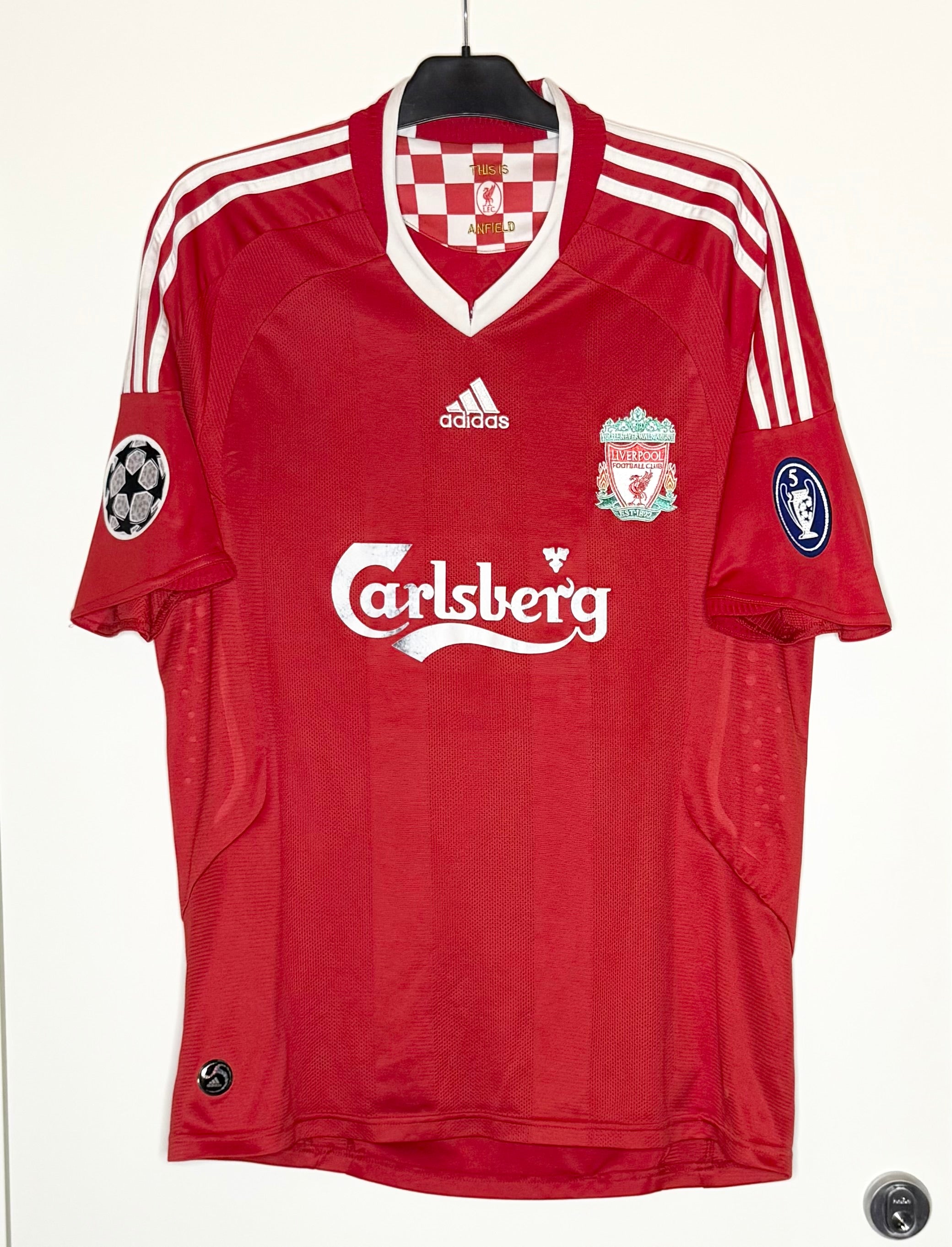 Liverpool 2009-10 UCL Hemmatröja Alonso #14 Medium