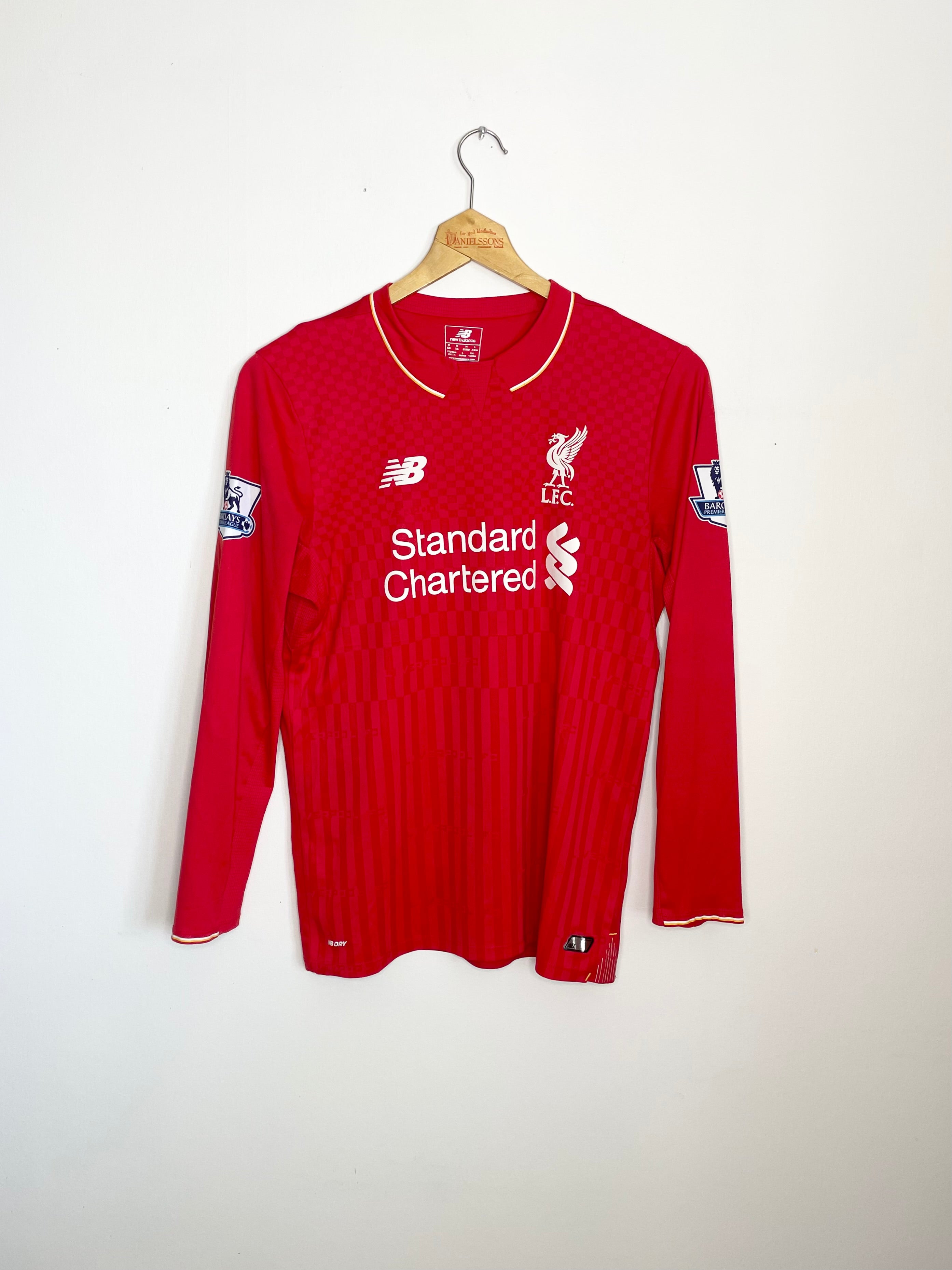 Liverpool 2015-16 Hemmatröja Emre Can Långärmad #23 Medium