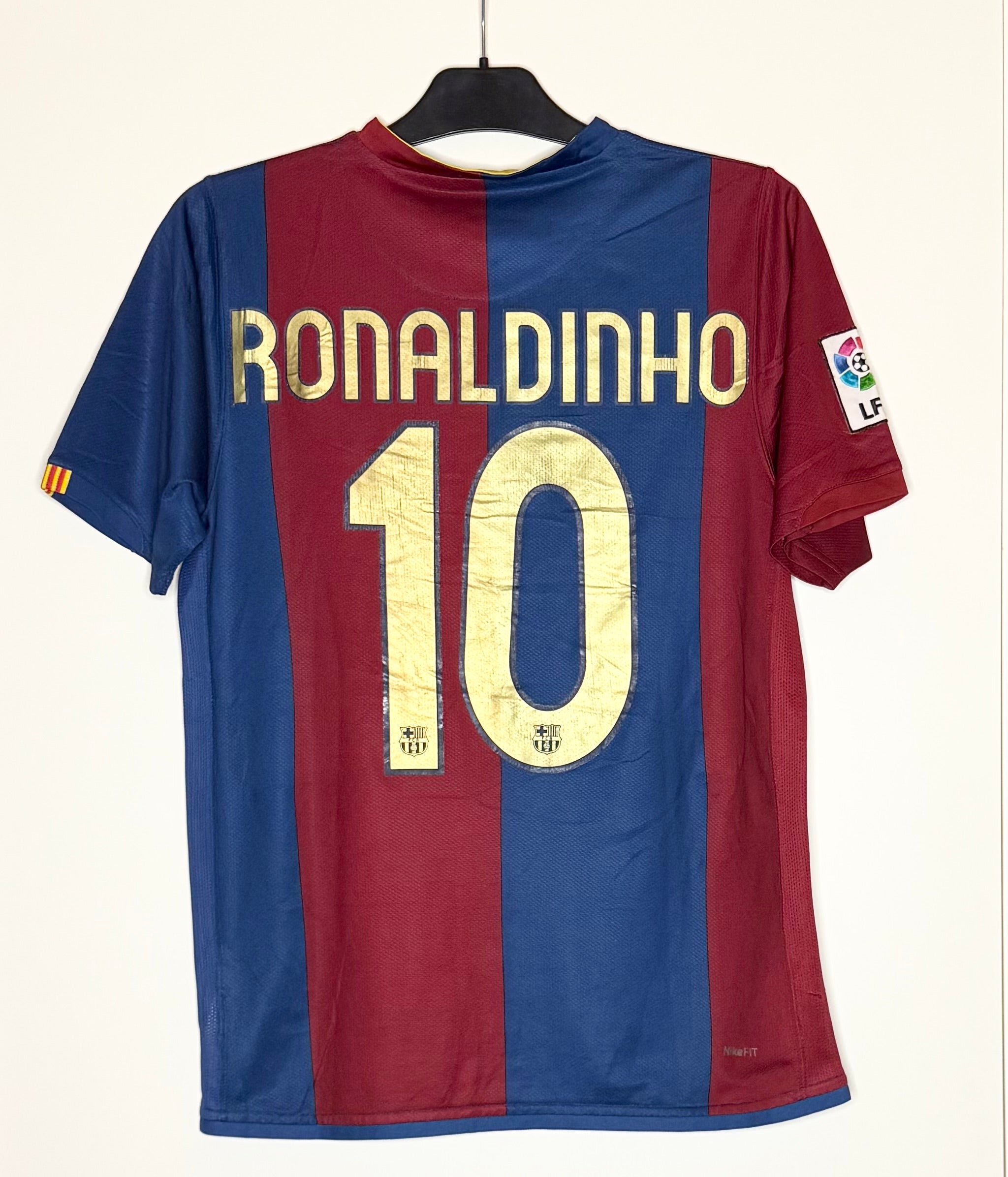 FC Barcelona 2006-07 Hemmatröja Ronaldinho #10 Small
