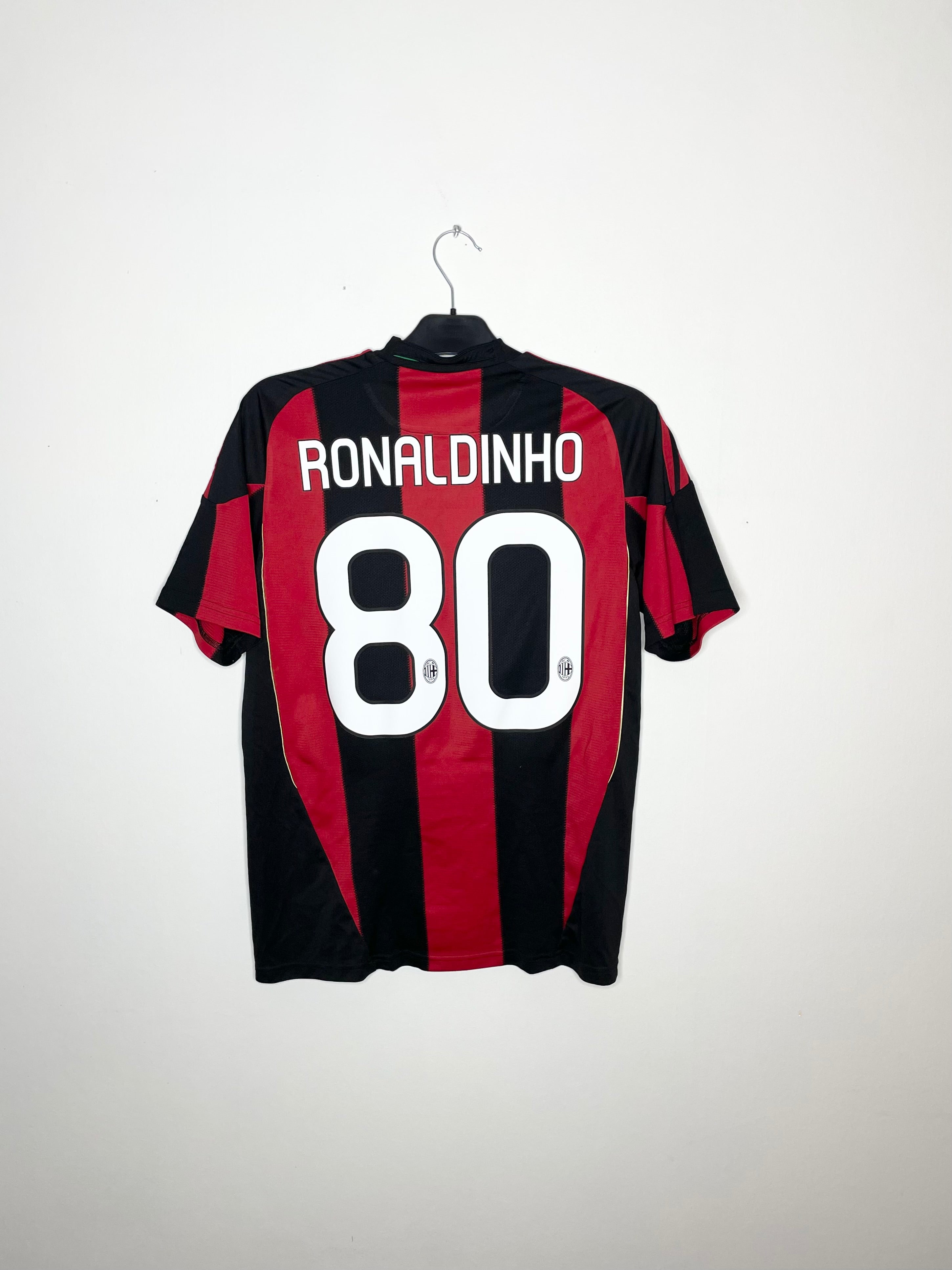 AC Milan 2010-11 Hemmatröja Ronaldinho #80 Small