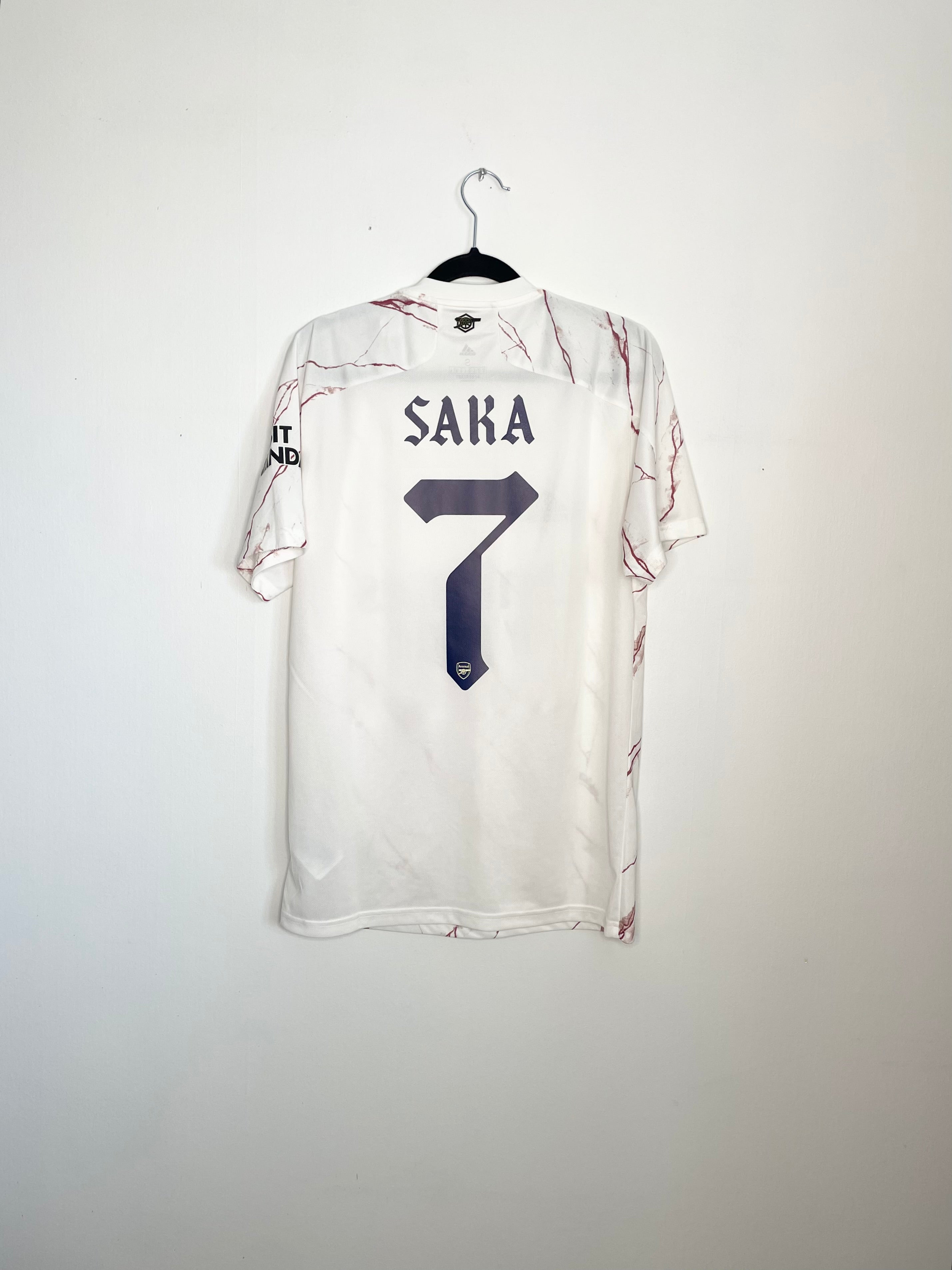 Arsenal 2020-21 Bortatröja Saka #7 Small