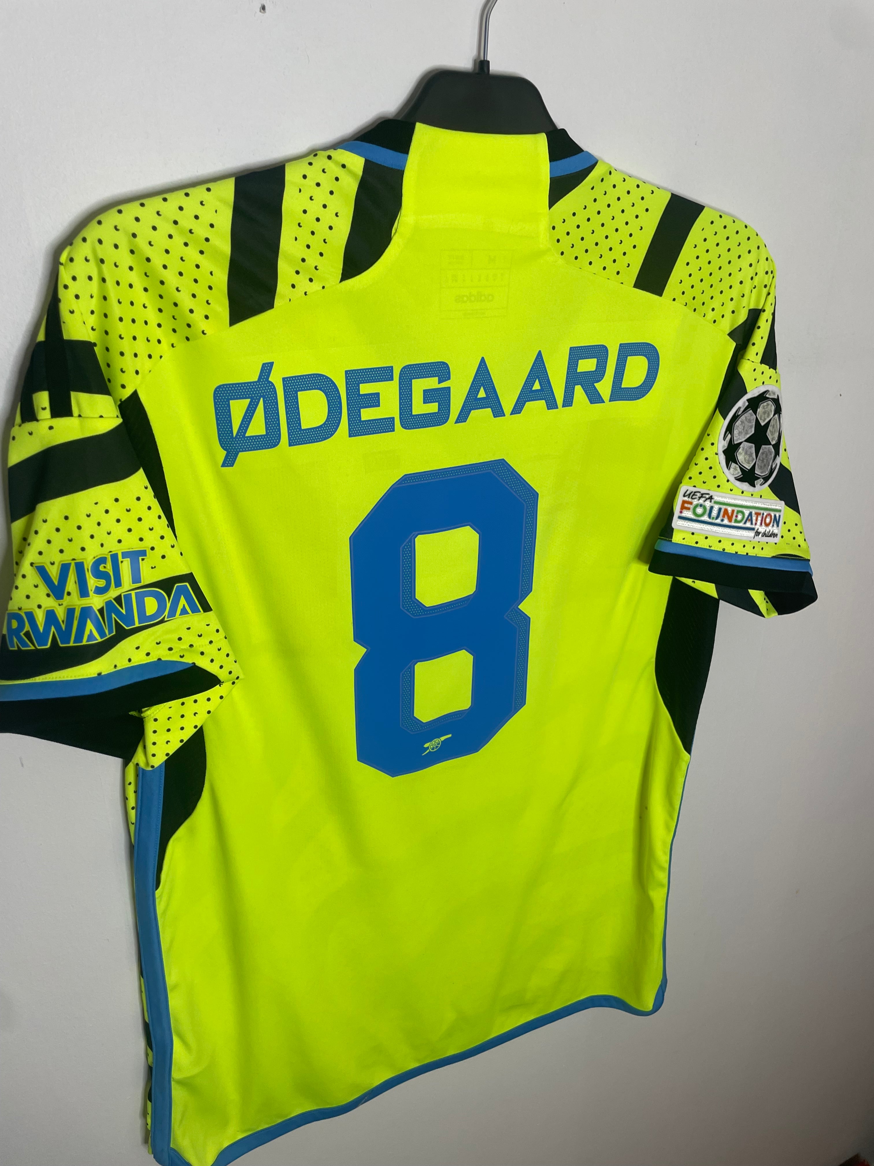 Arsenal 2023-24 UCL Bortatröja Ödegaard #8 Medium
