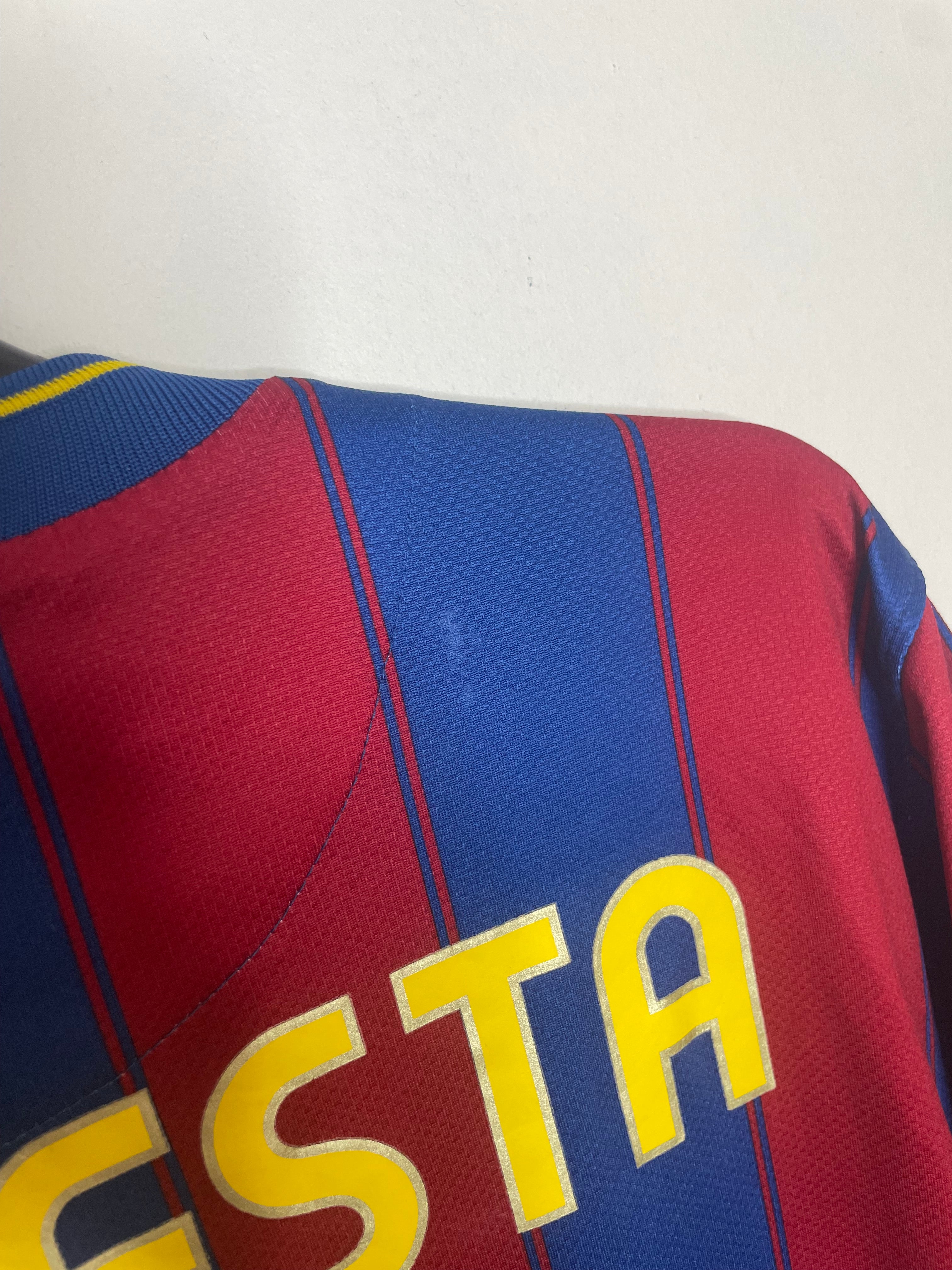 FC Barcelona 2009-10 Hemmatröja Iniesta #8 Large