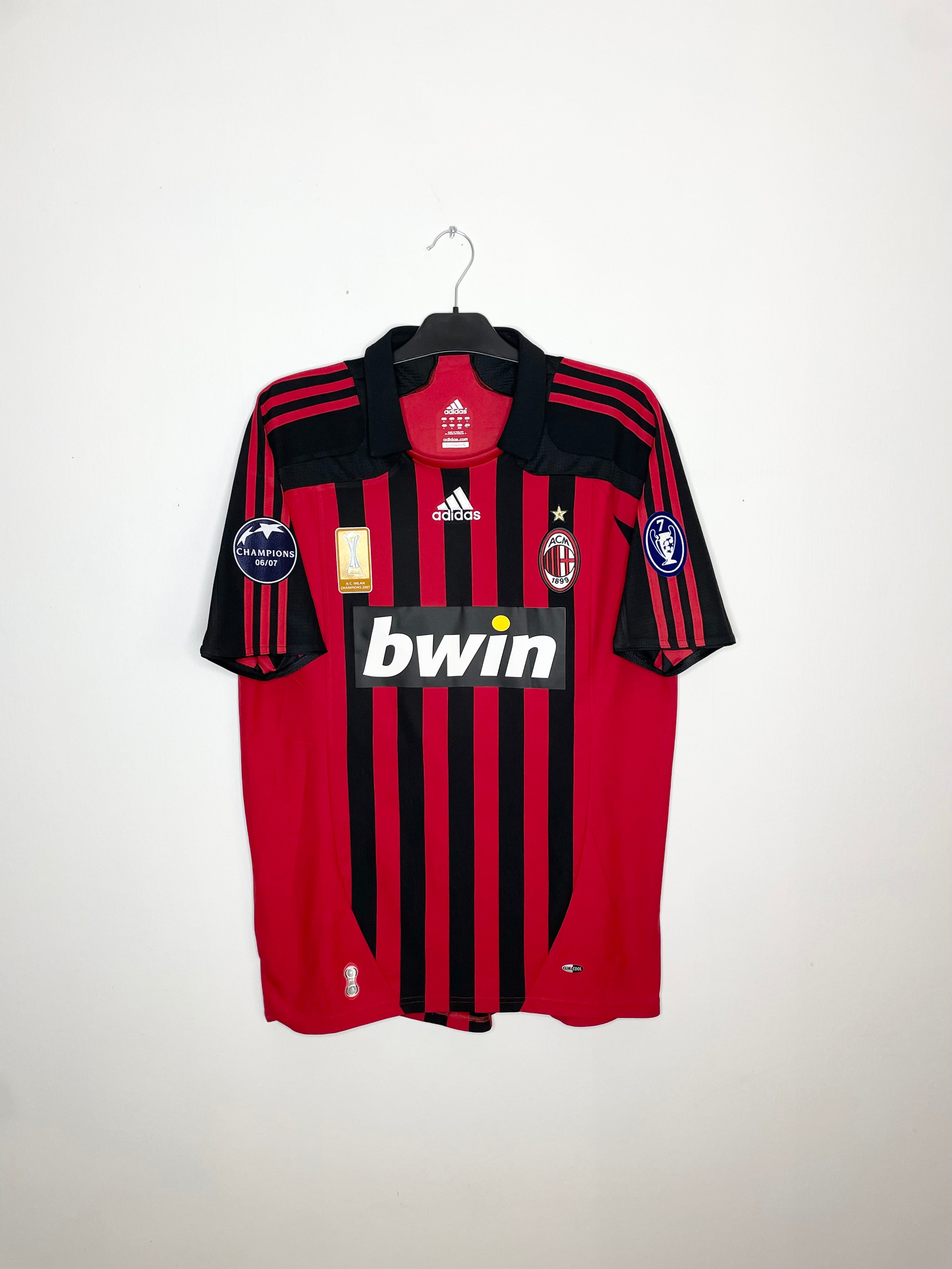 AC Milan 2007-08 UCL Hemmatröja Maldini #3 Large