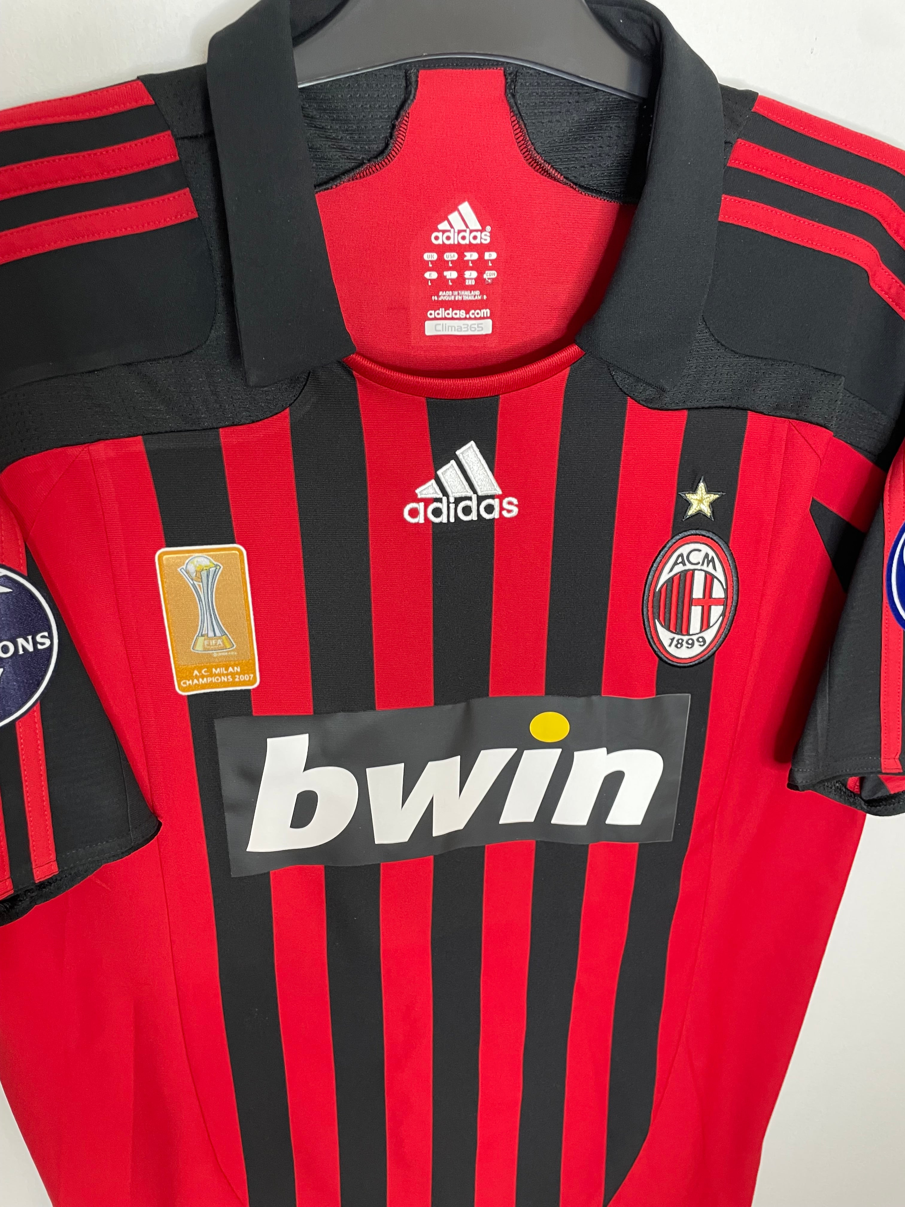 AC Milan 2007-08 UCL Hemmatröja Maldini #3 Large