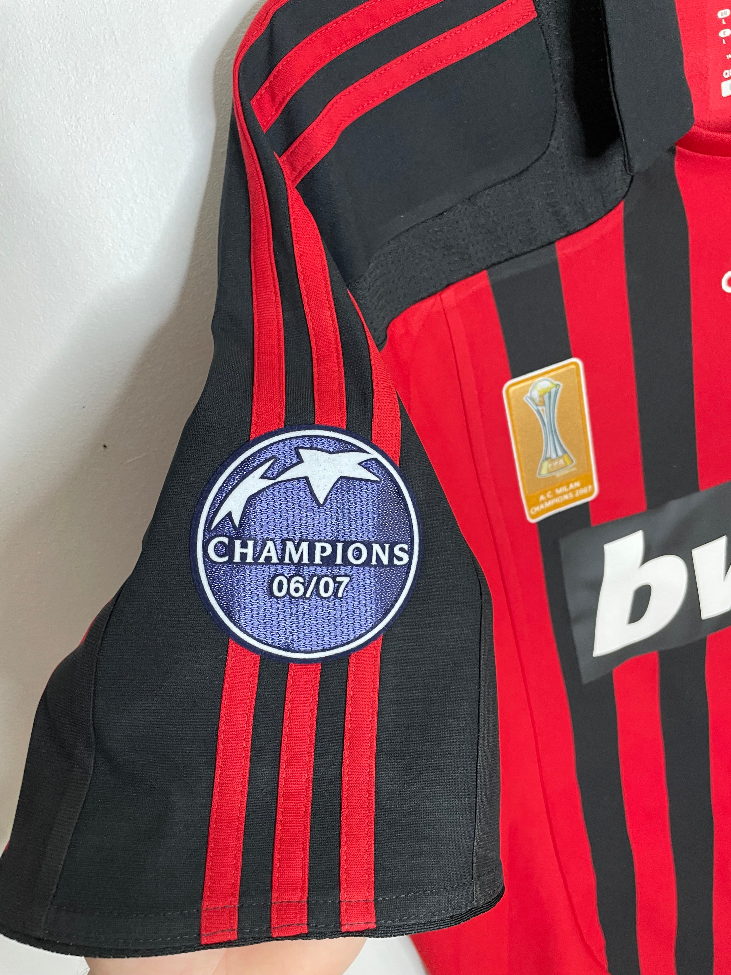 AC Milan 2007-08 UCL Hemmatröja Maldini #3 Large