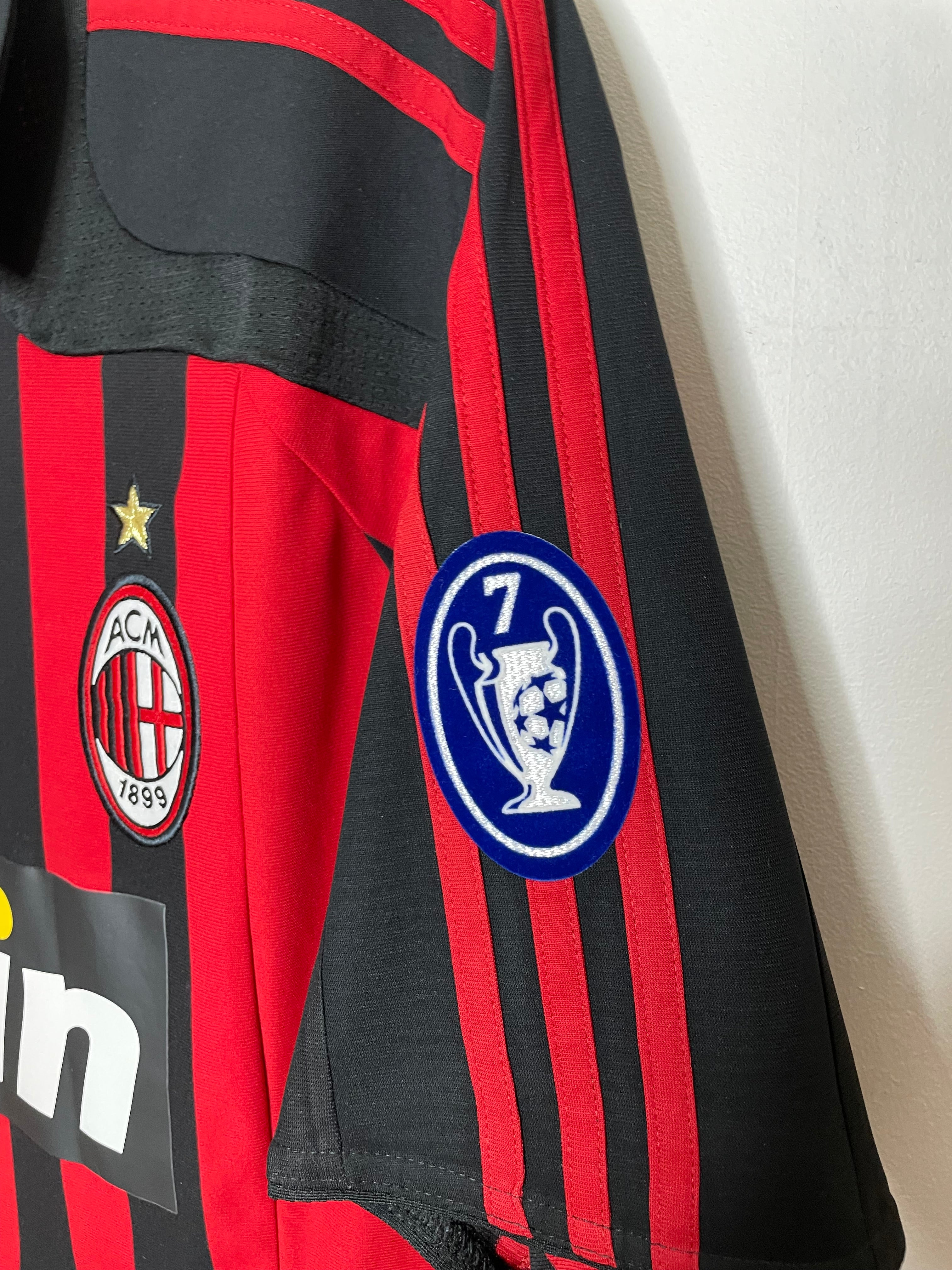 AC Milan 2007-08 UCL Hemmatröja Maldini #3 Large