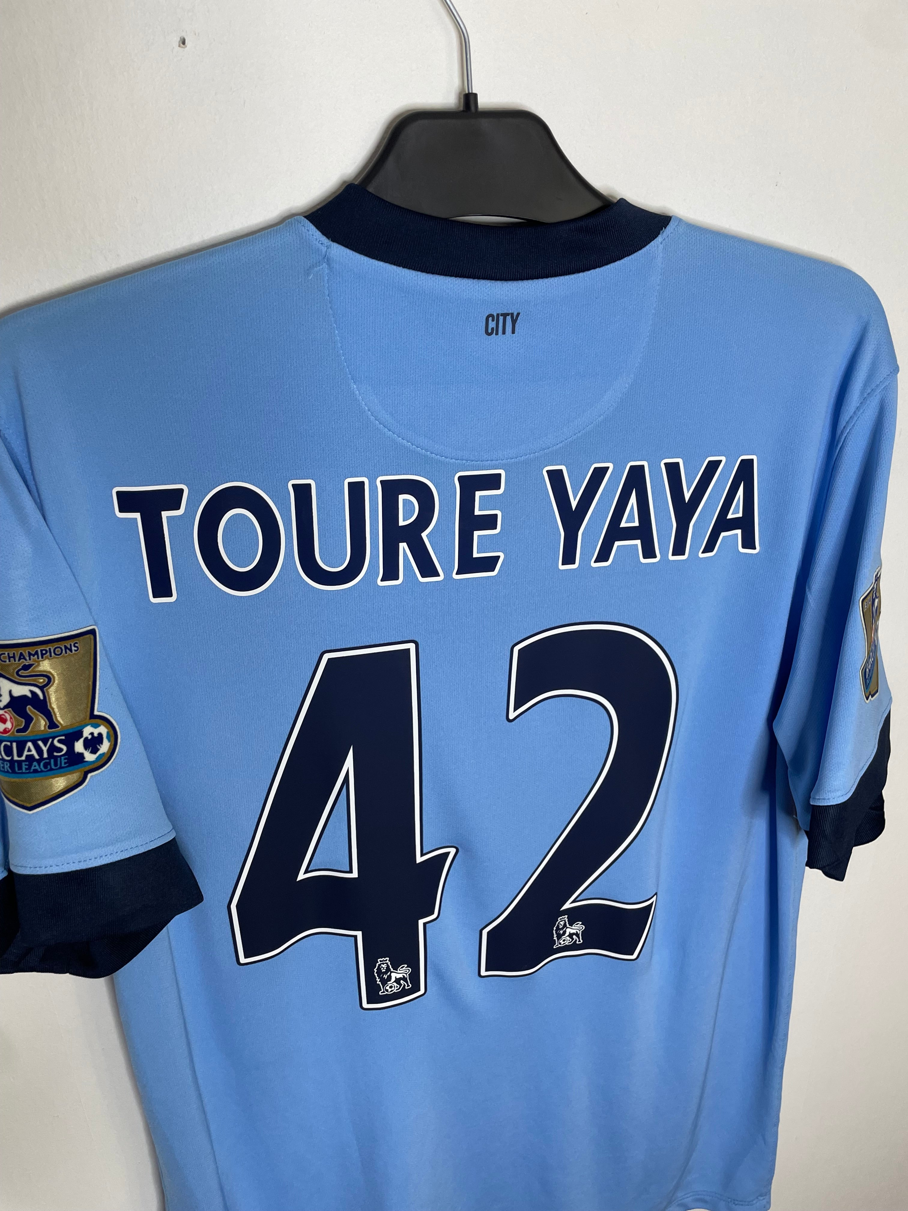 Manchester City 2014-15 Hemmatröja Toure Yaya #42 Large