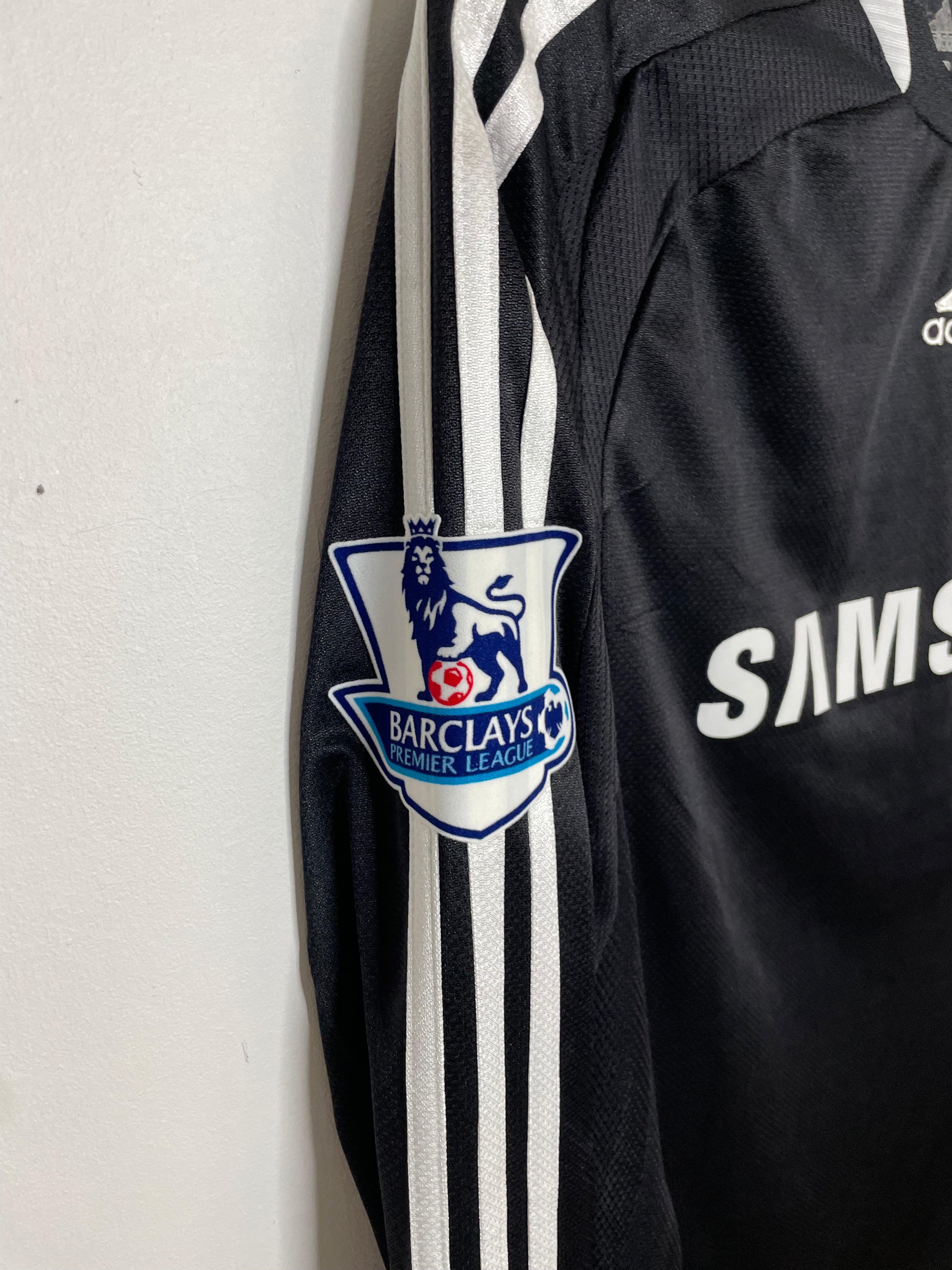 Chelsea 2008-09 Långärmad Bortatröja Drogba #11 Small