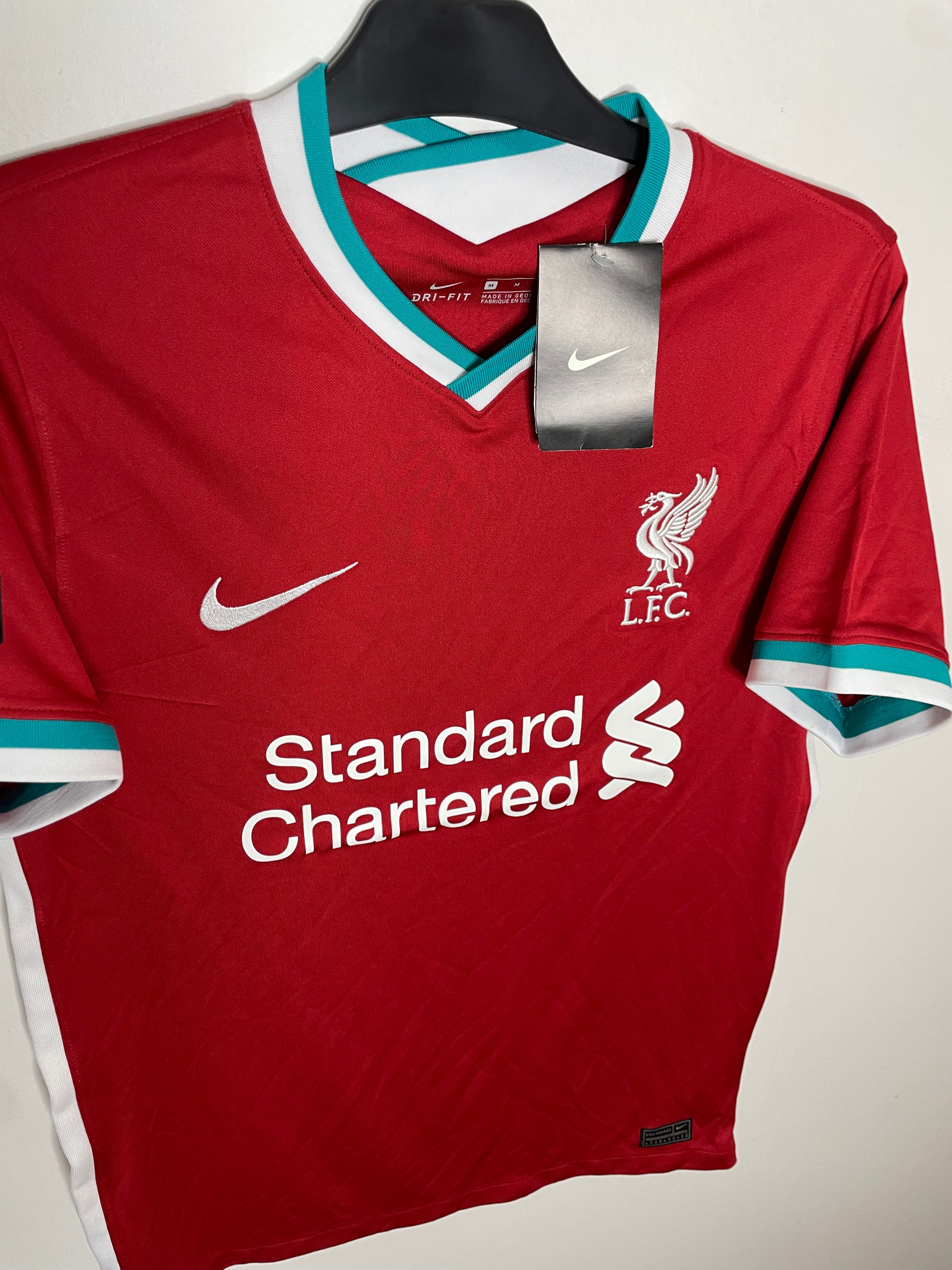 Liverpool 2020-21 BNWT Hemmatröja Salah #11 Medium