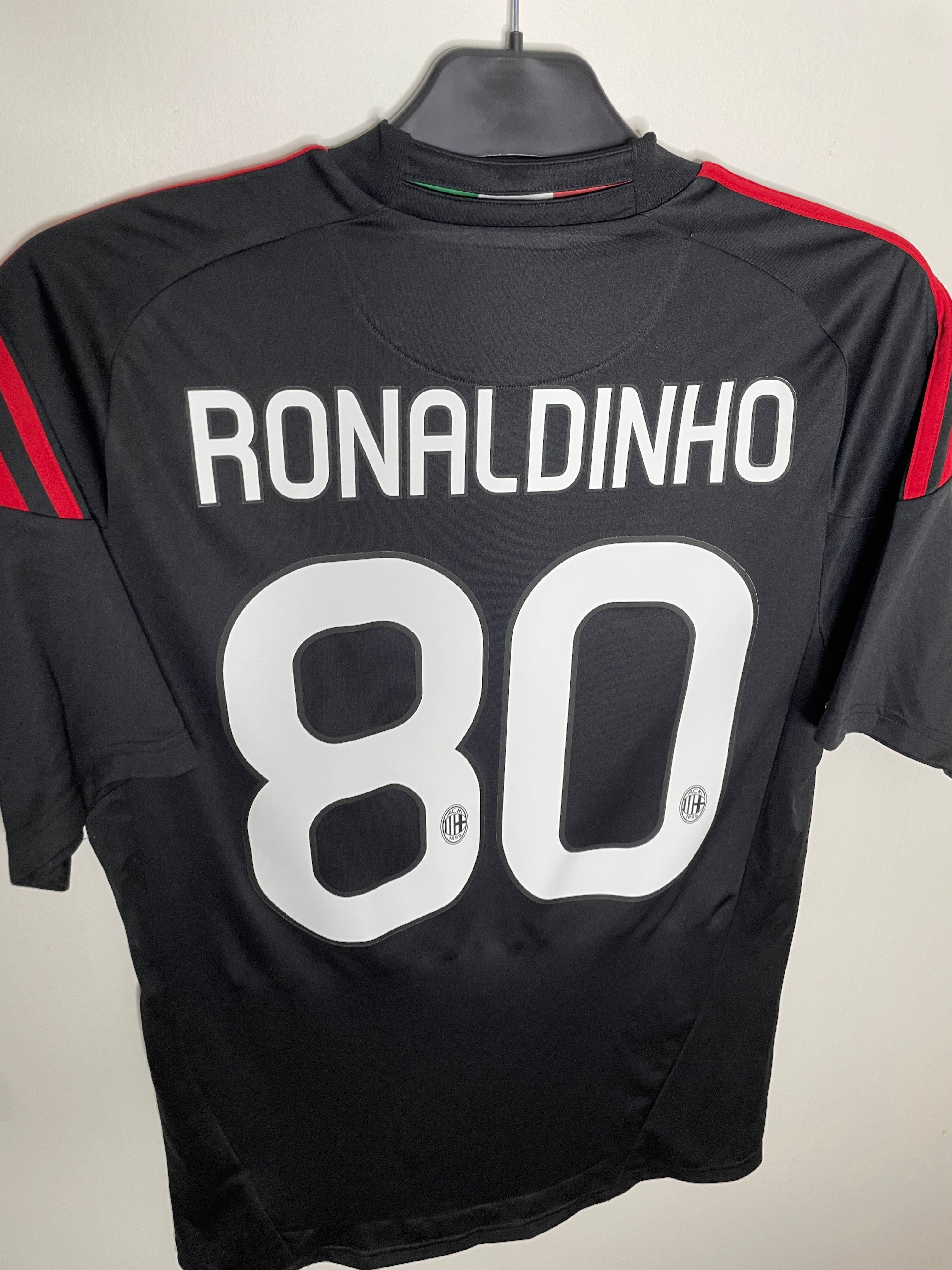 AC Milan 2010-11 Tredjetröja Ronaldinho #80 Small