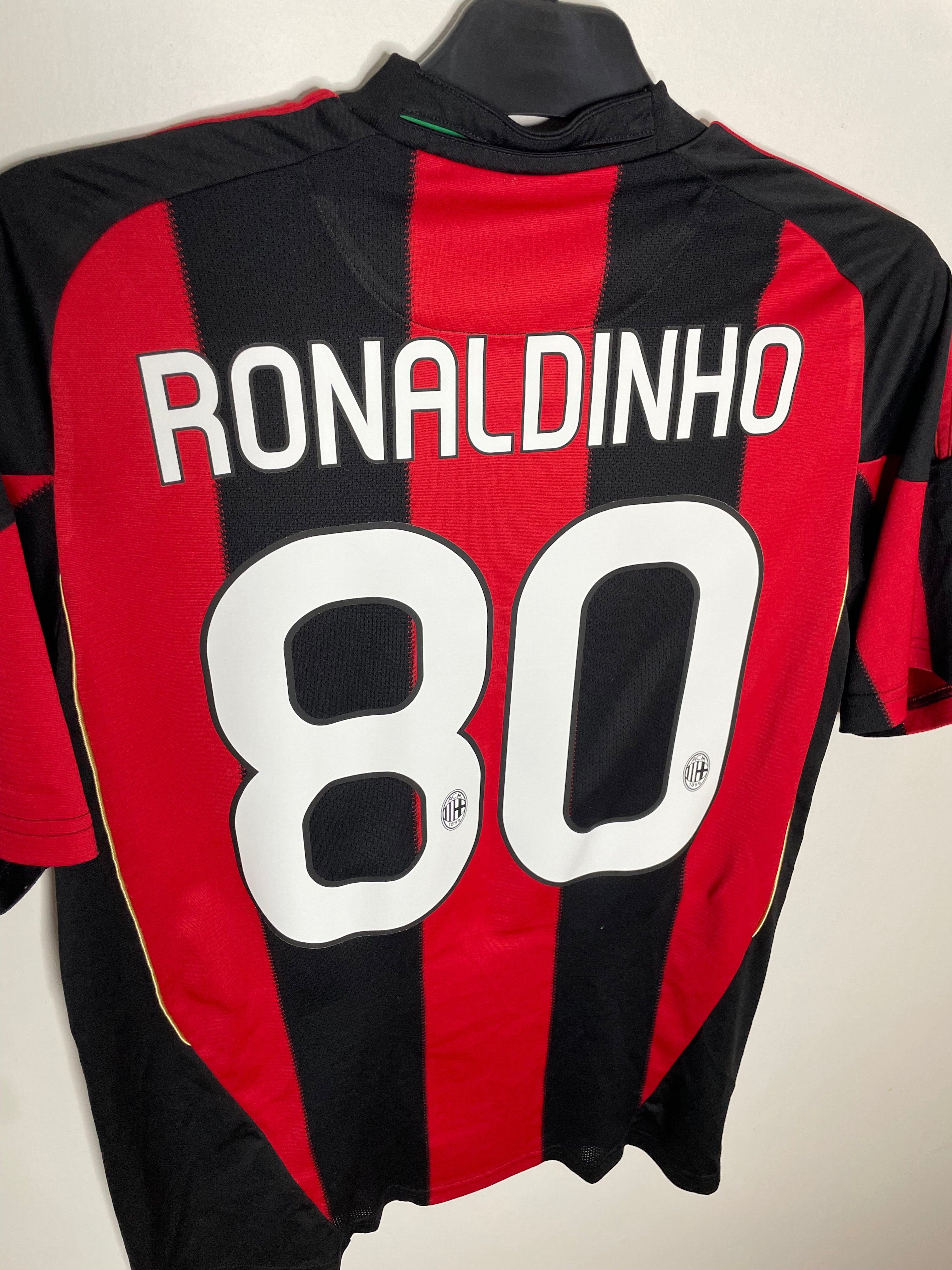 AC Milan 2010-11 Hemmatröja Ronaldinho #80 Small