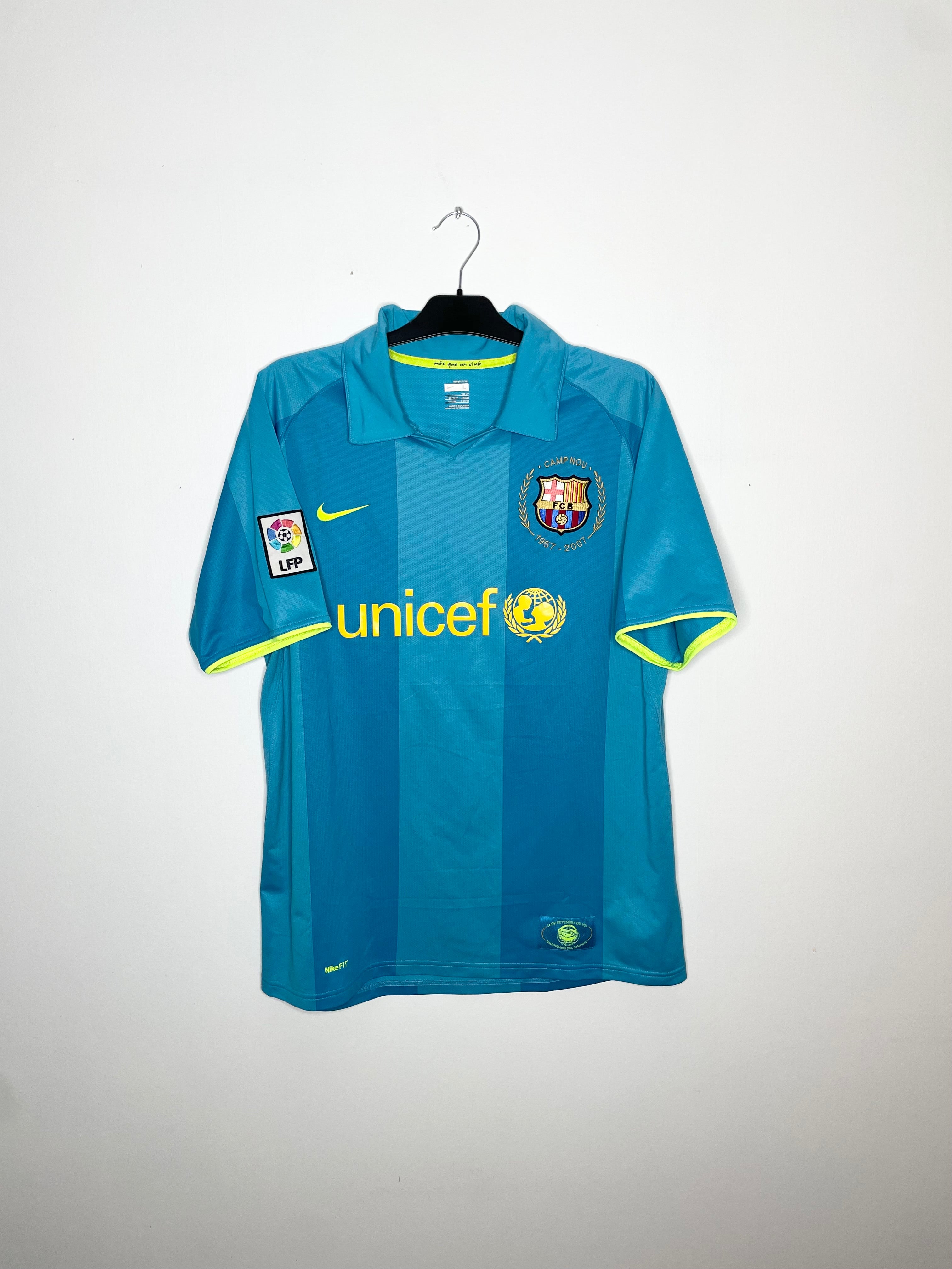FC Barcelona 2007-08 Bortatröja Ronaldinho #10 Large