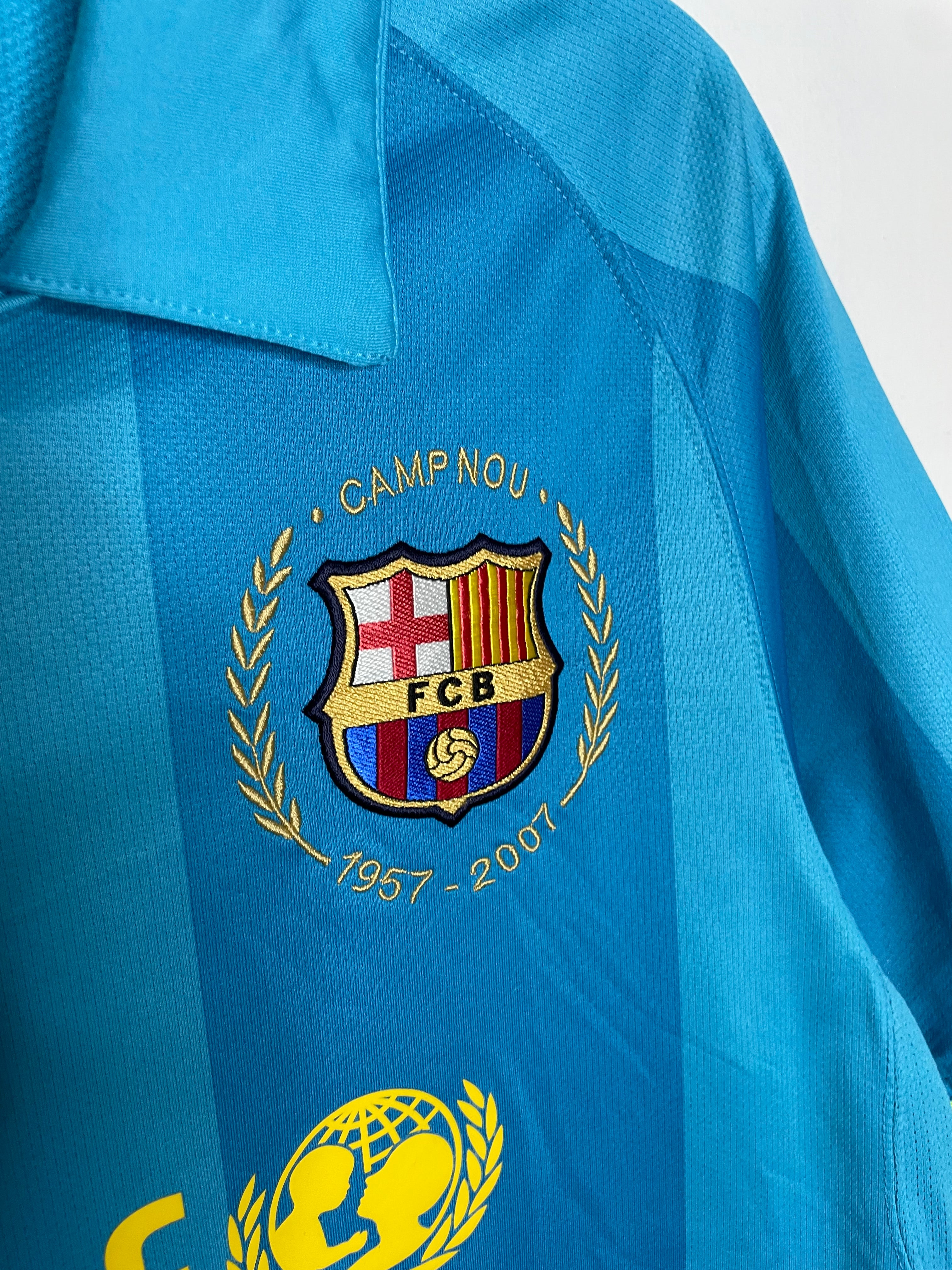 FC Barcelona 2007-08 Bortatröja Ronaldinho #10 Large