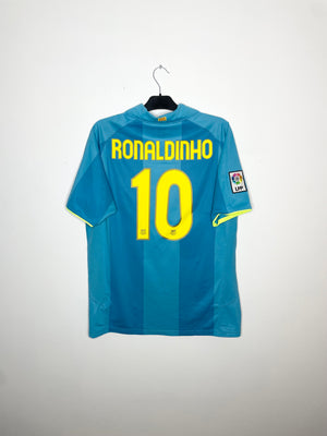 FC Barcelona 2007-08 Bortatröja Ronaldinho #10 Large