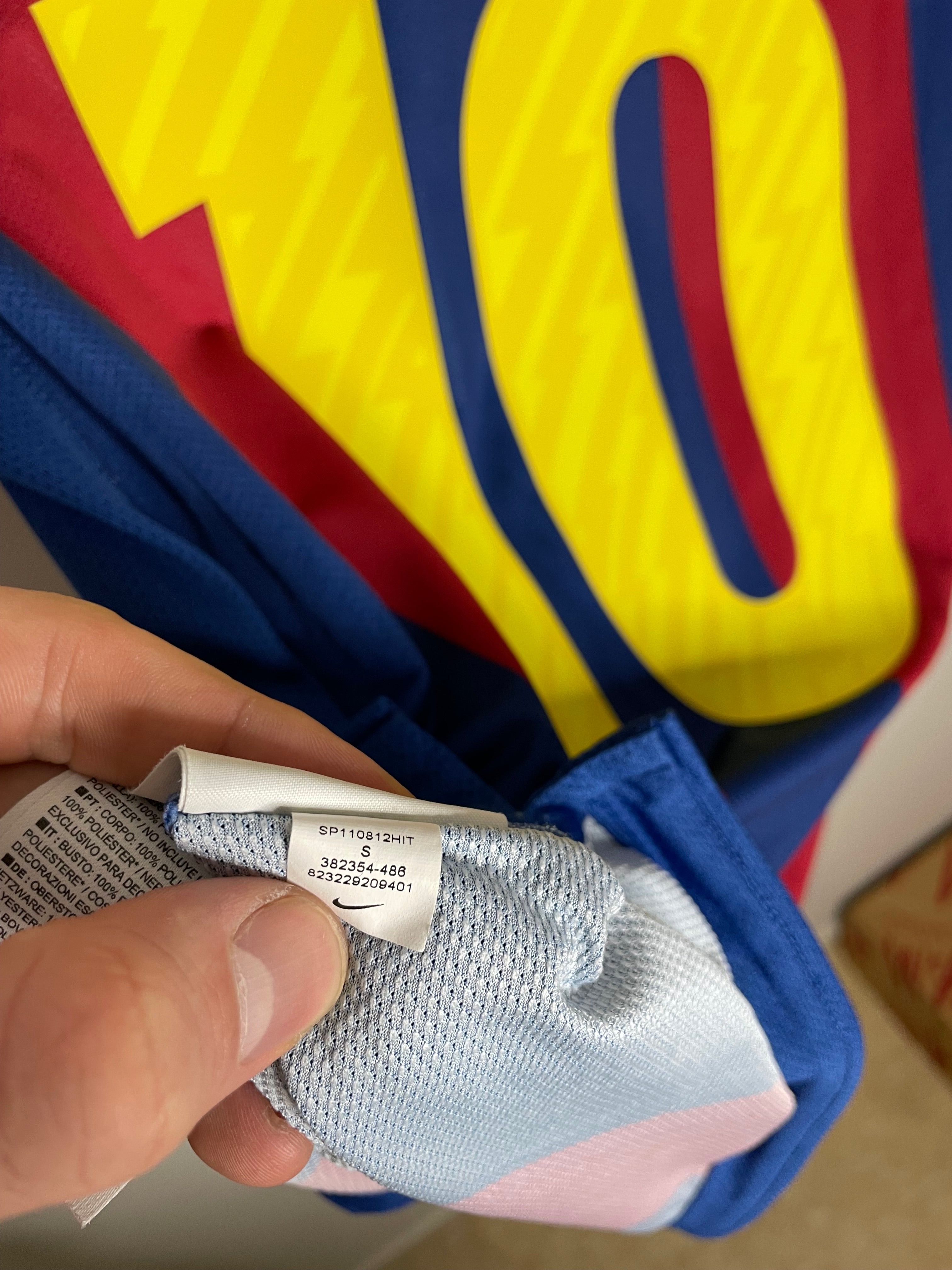 FC Barcelona 2010-11 Hemmatröja Messi #10 Small