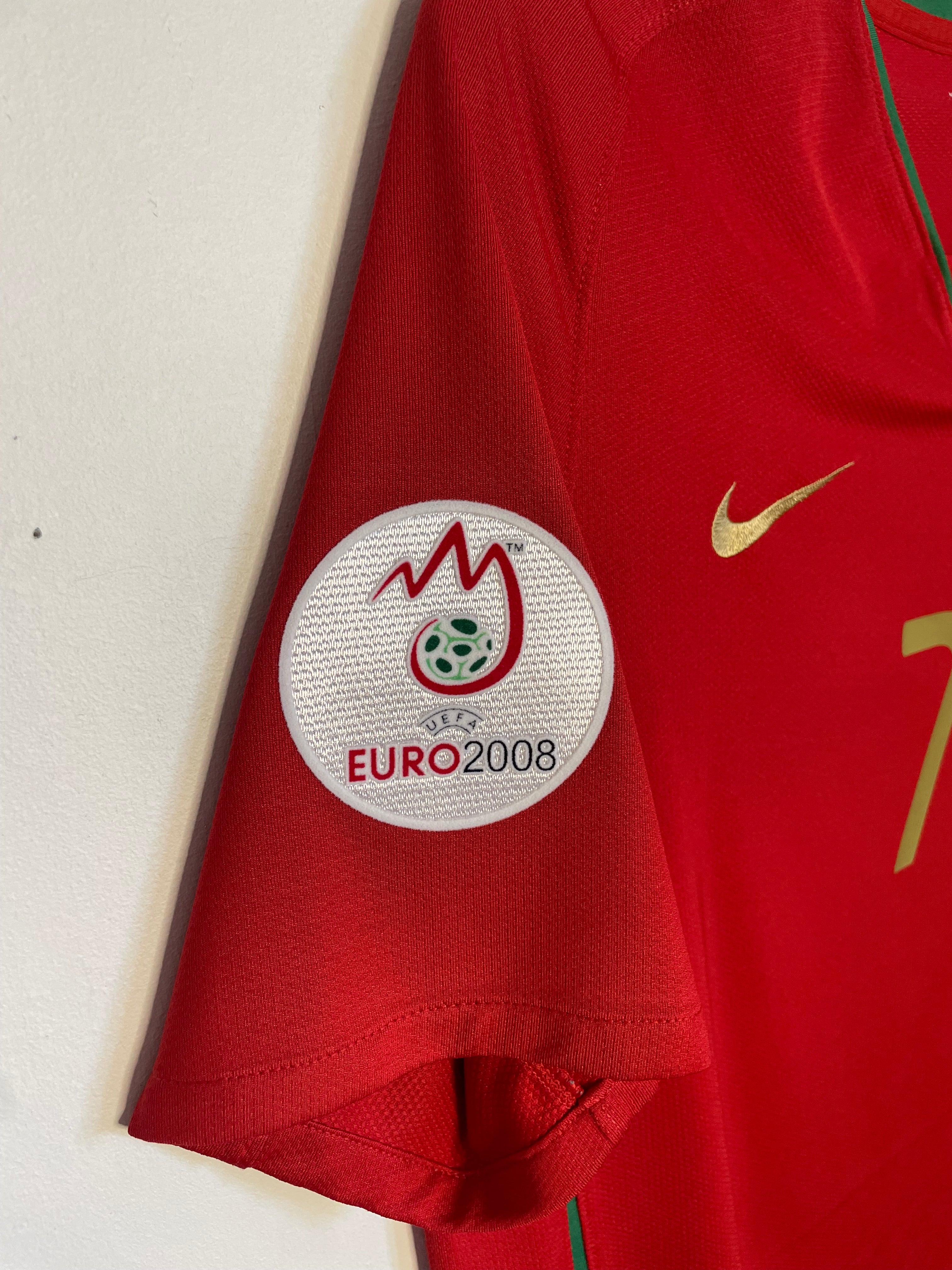 Portugal 2008 EURO Hemmatröja Ronaldo #7 Medium