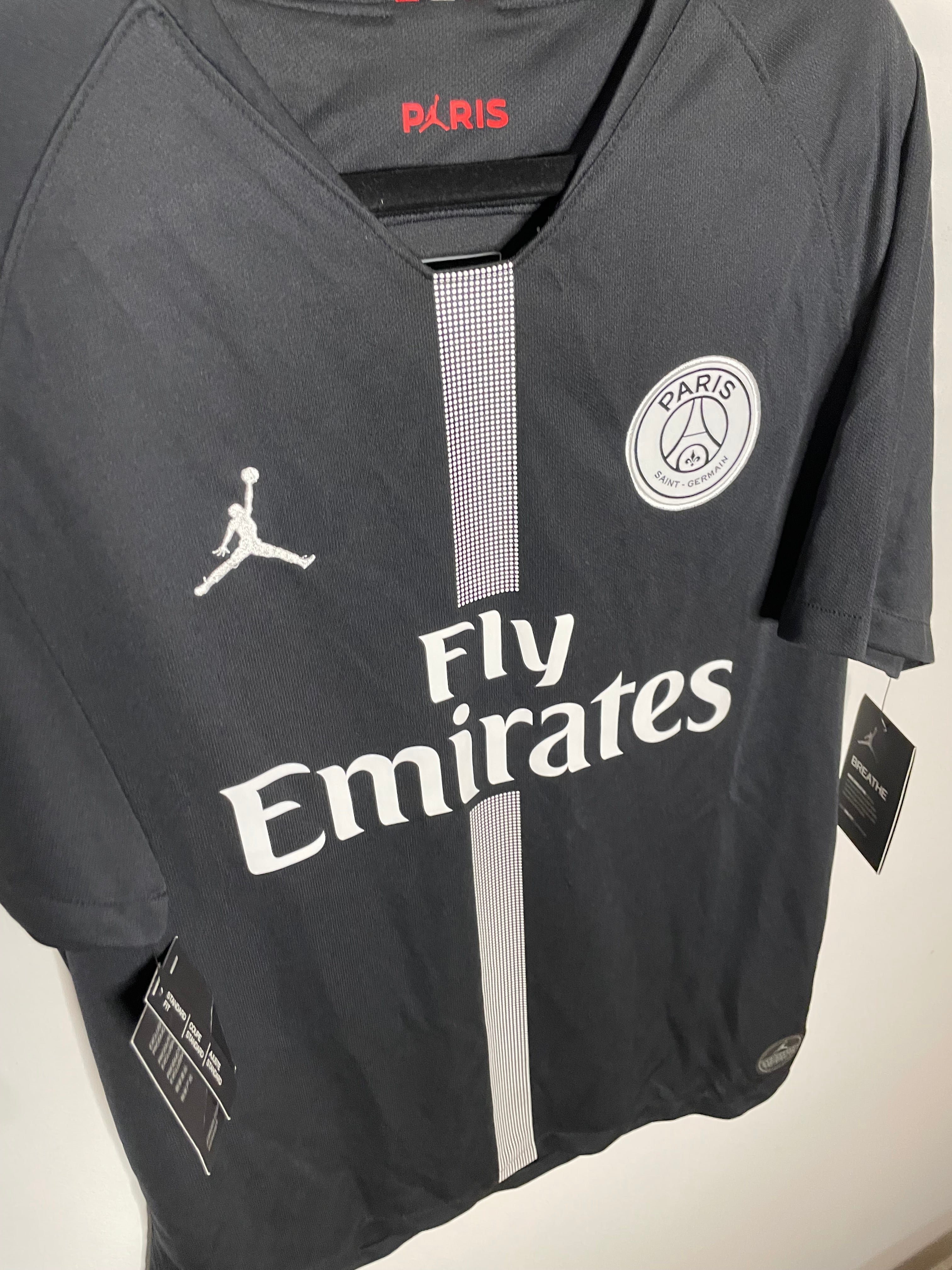 Paris Saint-Germain BNWT 2018-19 UCL Tredjetröja Mbappe #7 Medium