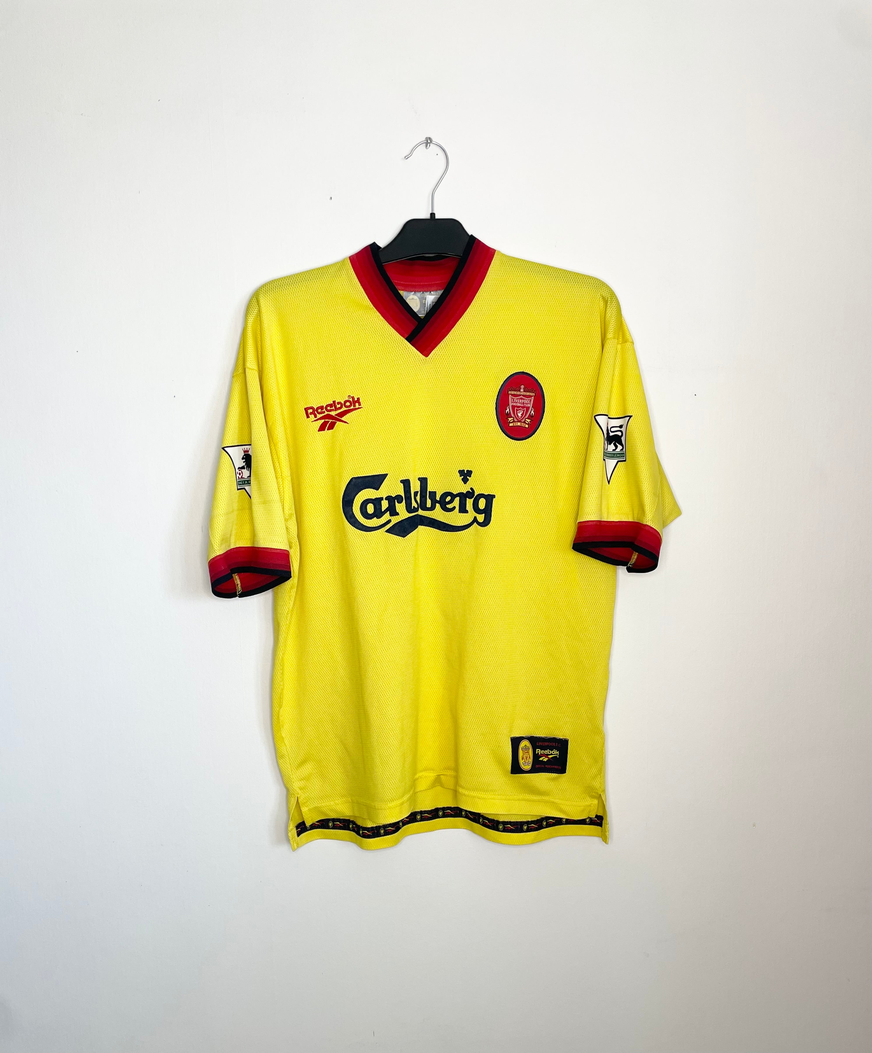 Liverpool 1997-98 Bortatröja Gerrard #28 Large