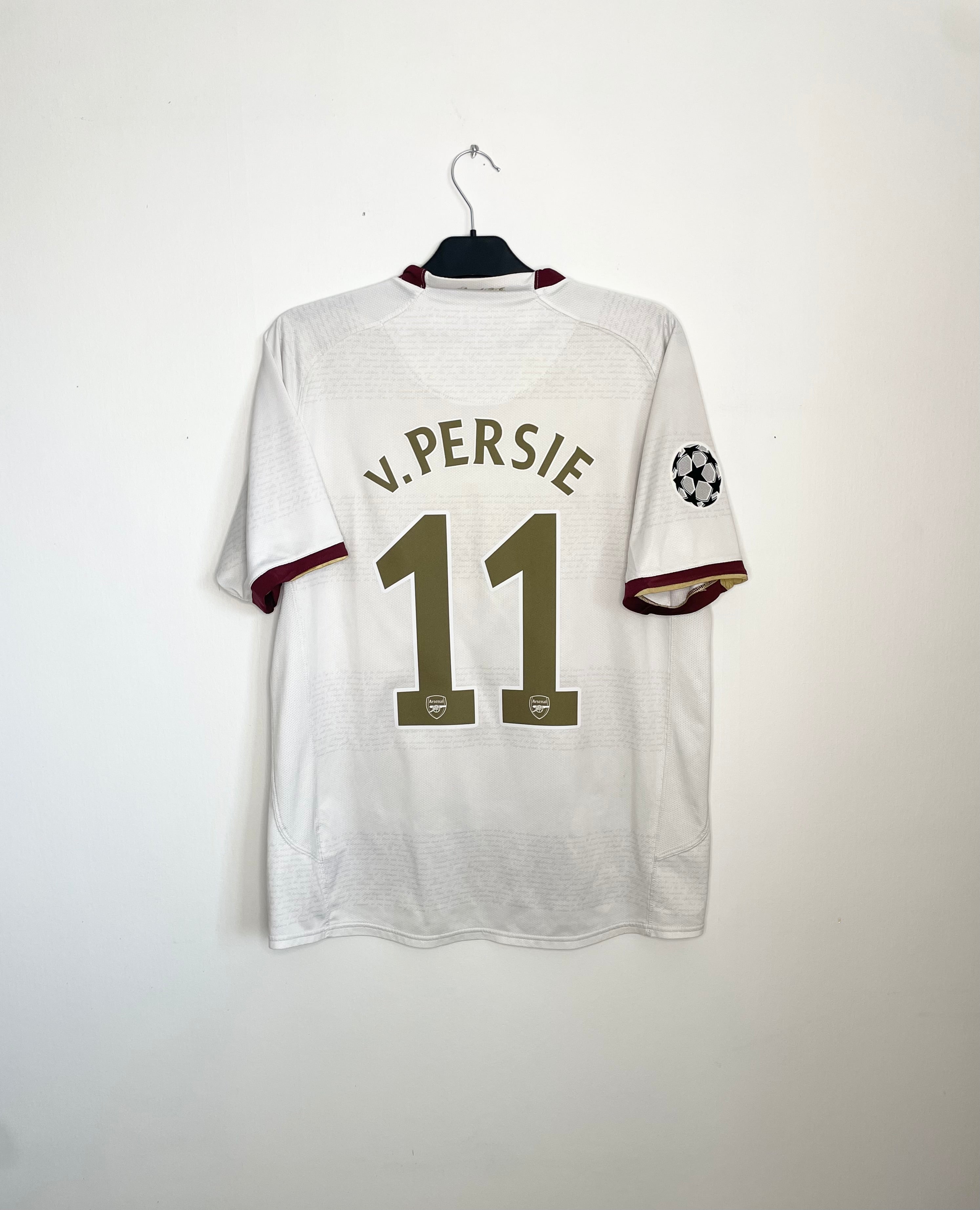 Arsenal 2007-08 UCL Bortatröja Van Persie #11 Large