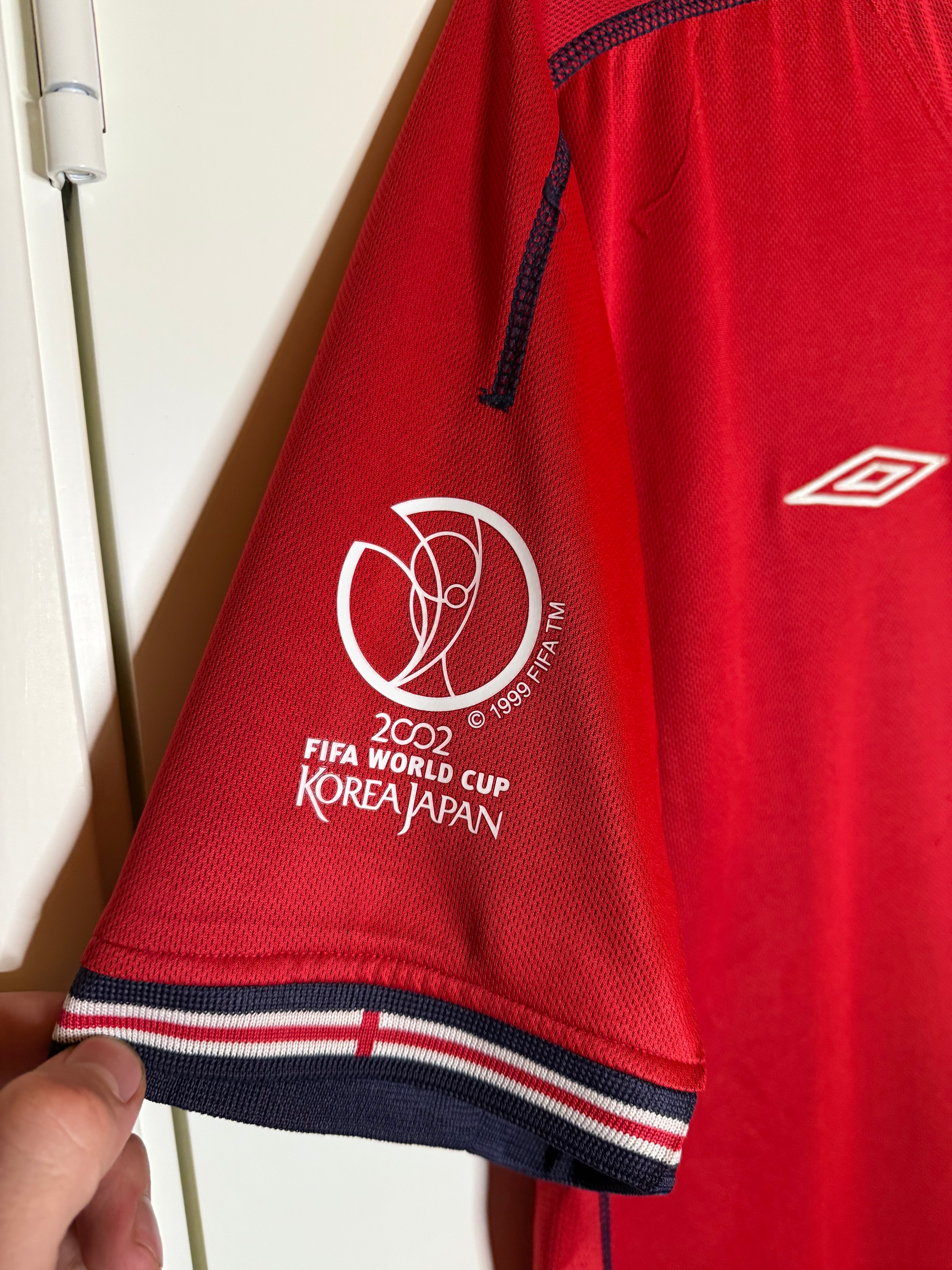 England 2002 Bortatröja Ferdinand #5 Medium