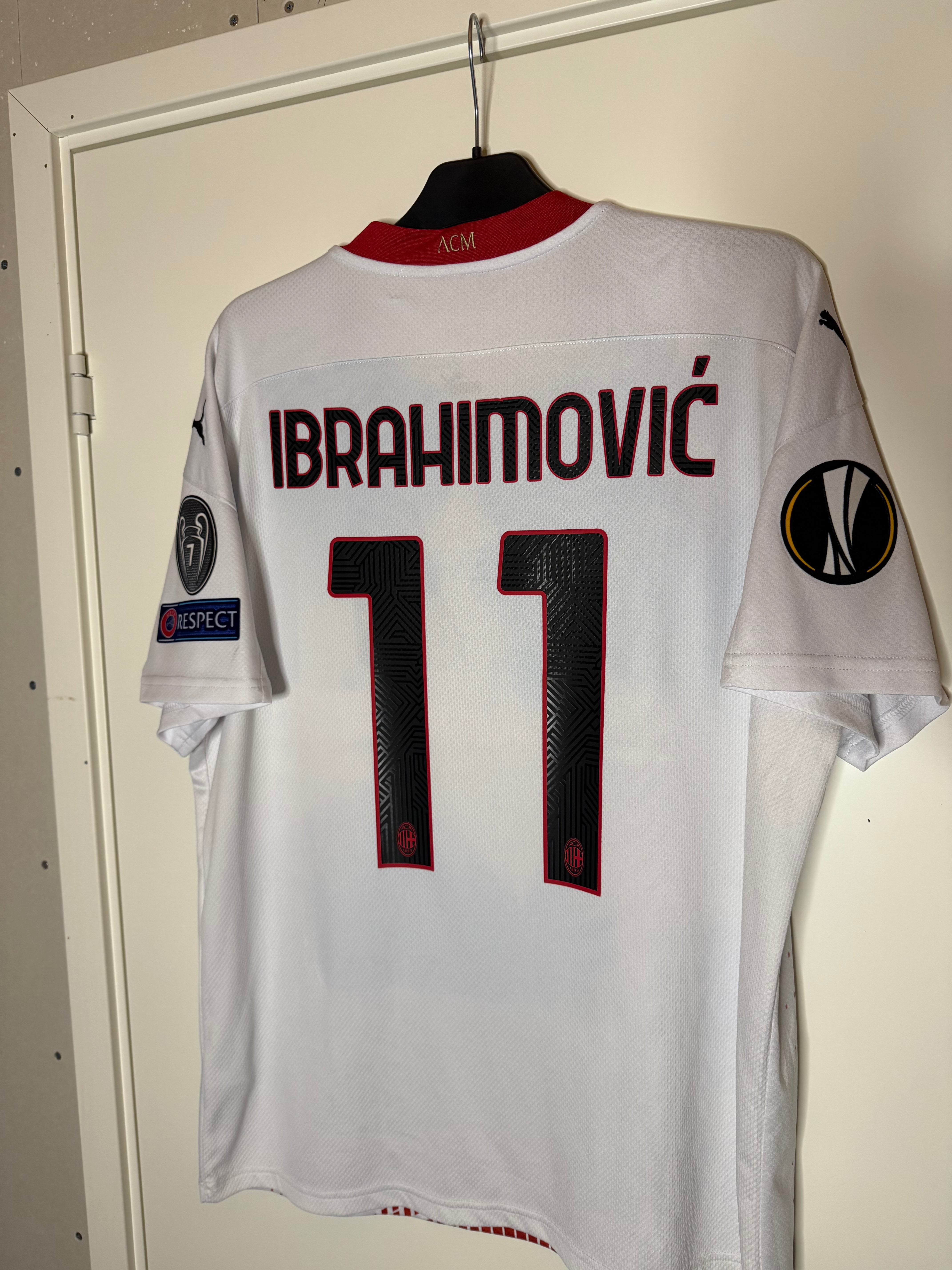 AC Milan 2020-21 Bortatröja Ibrahimovic #11 XL
