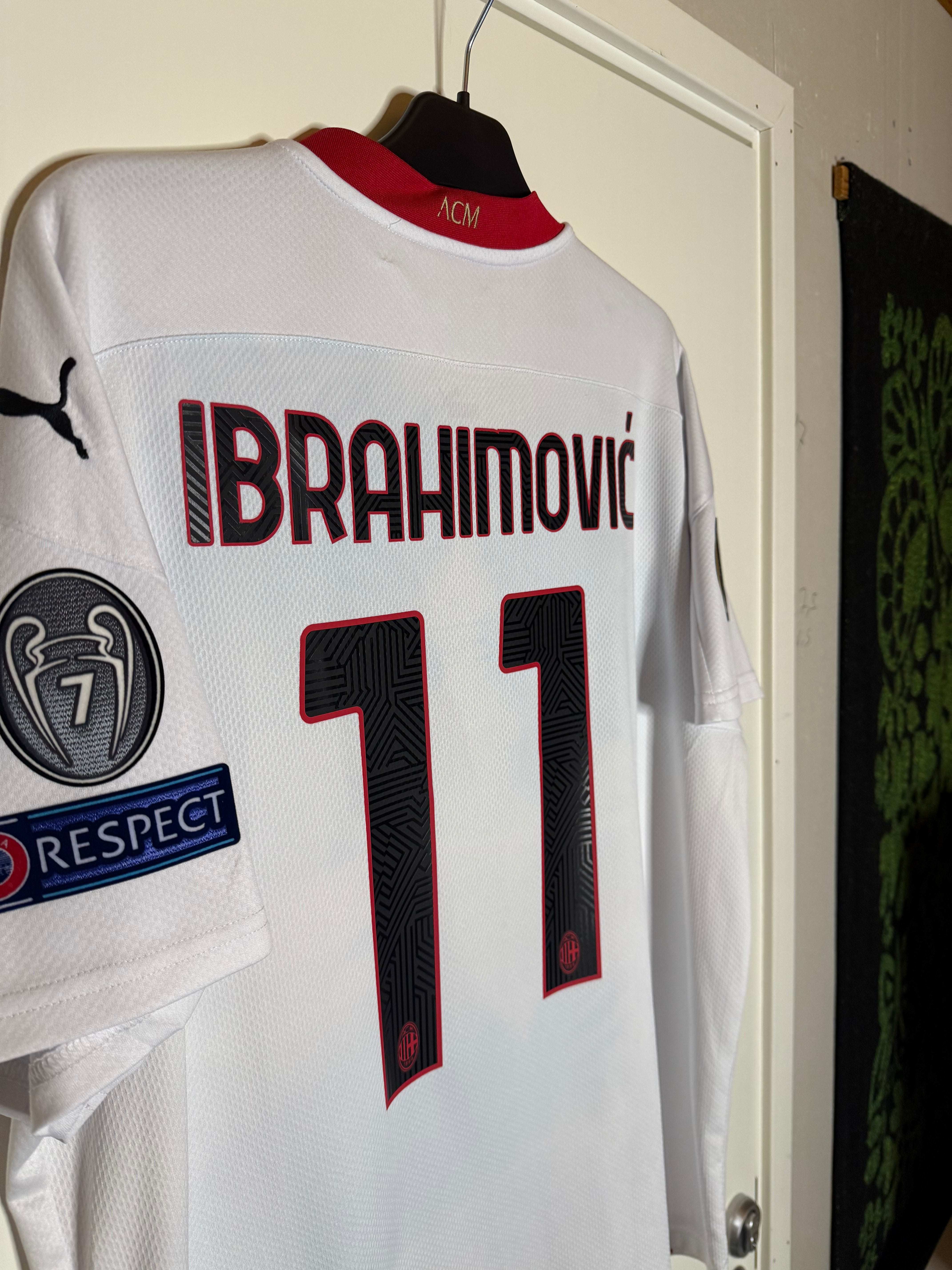 AC Milan 2020-21 Bortatröja Ibrahimovic #11 XL