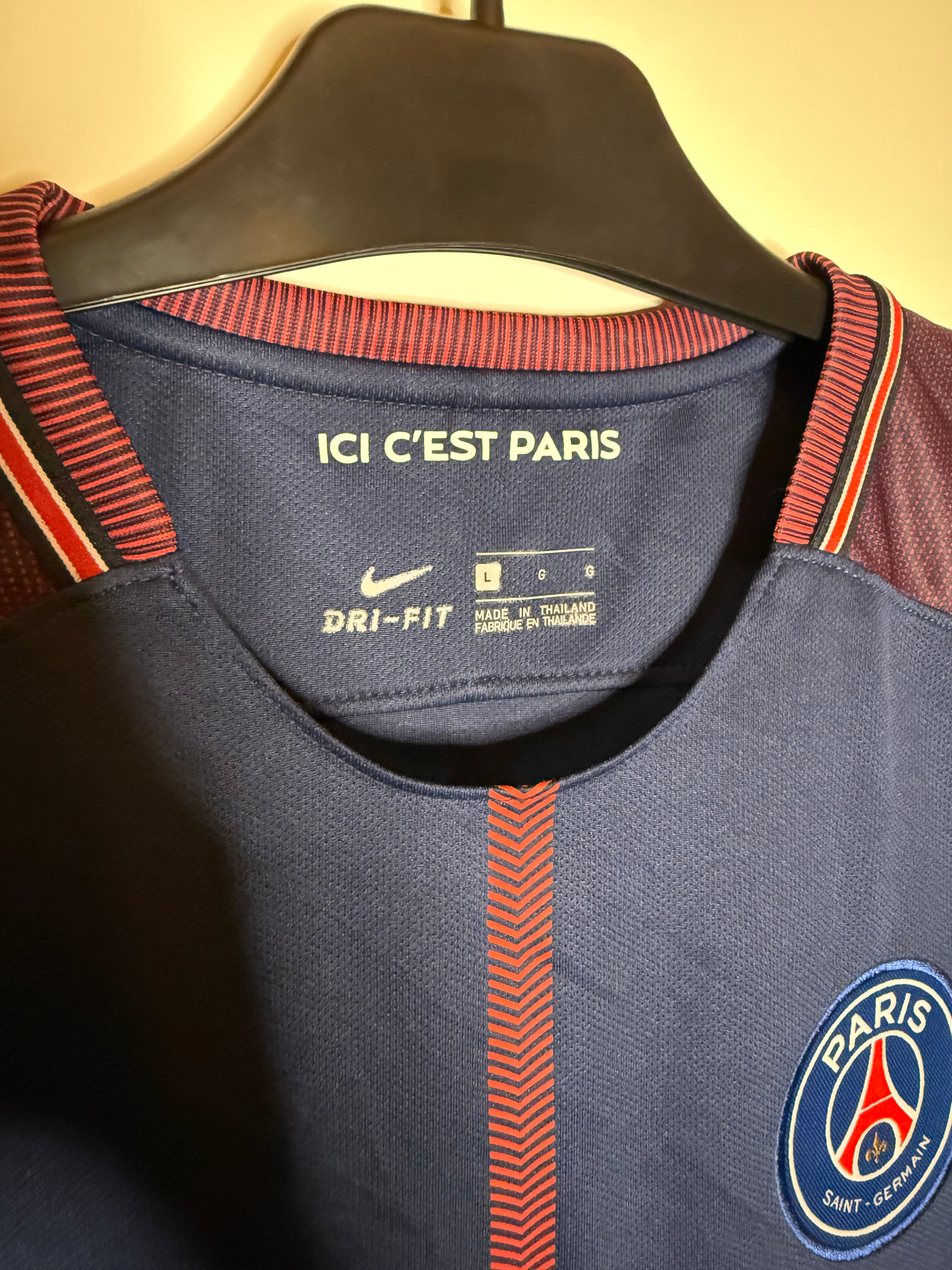 Paris Saint-Germain 2017-18 BNWT Hemmatröja Mbappe #29 Large