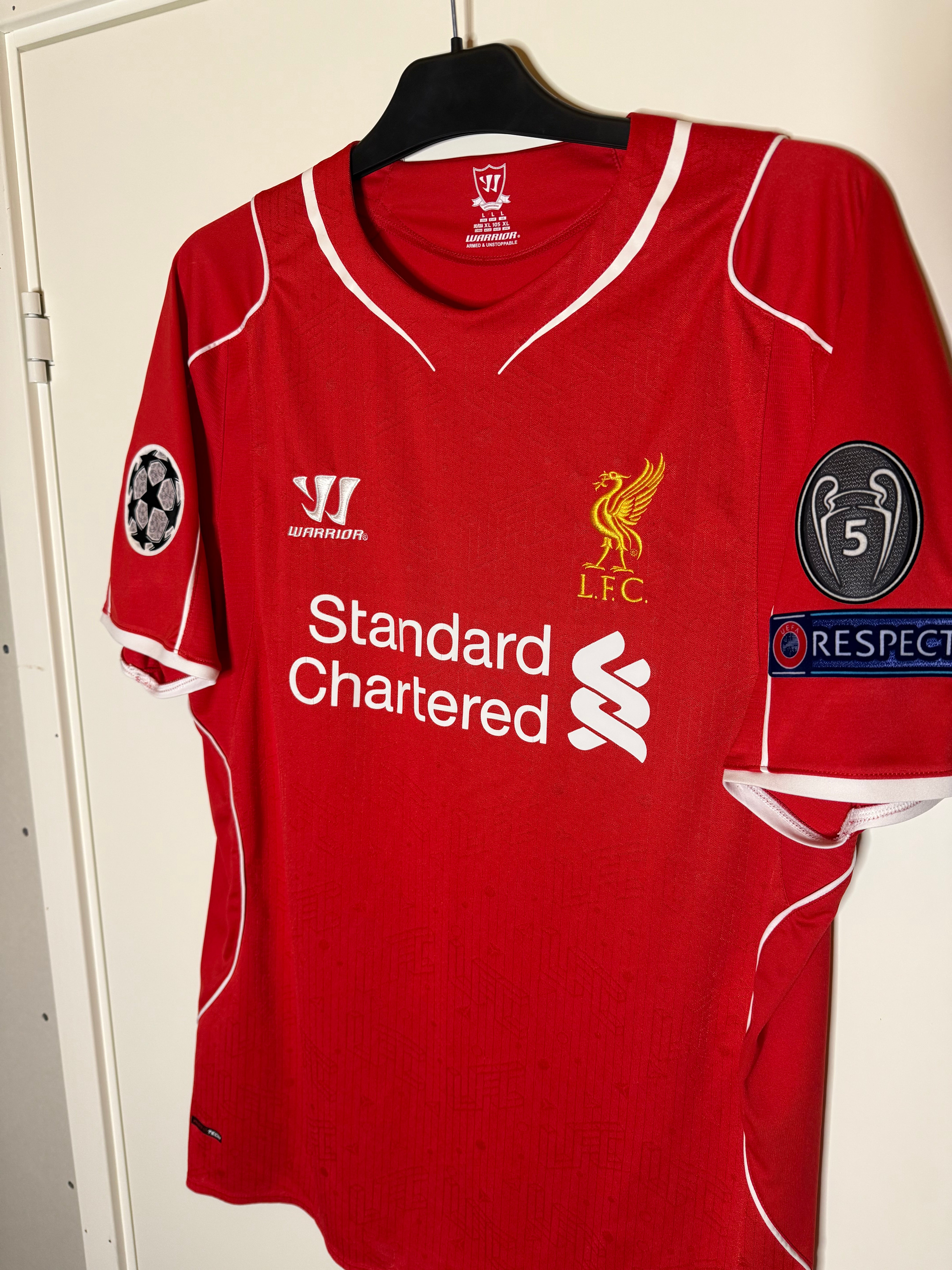 Liverpool 2014-15 UCL Hemmatröja Balotelli #45 Large