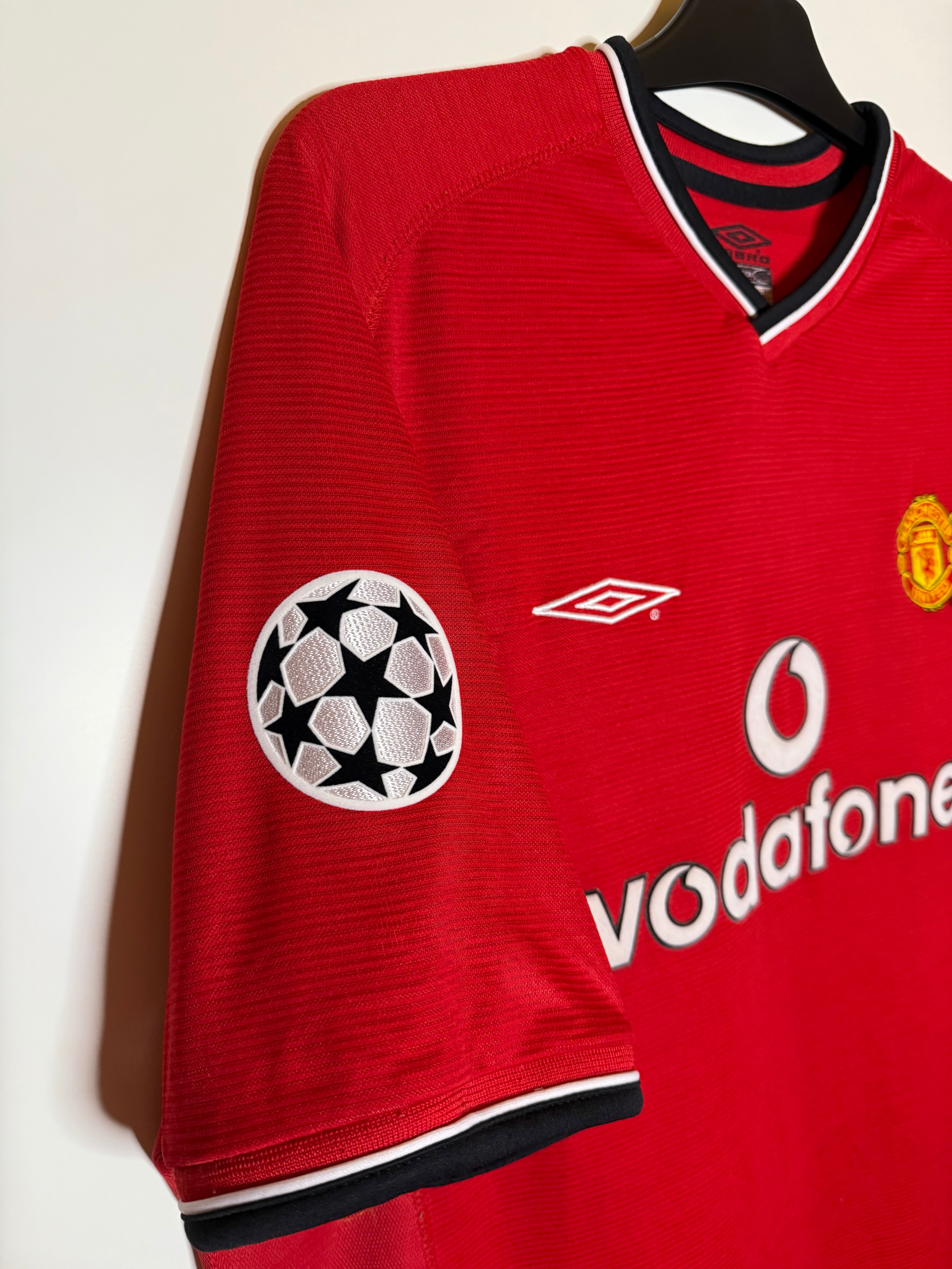 Manchester United 2000-02 UCL Hemmatröja Solskjaer #20 XL