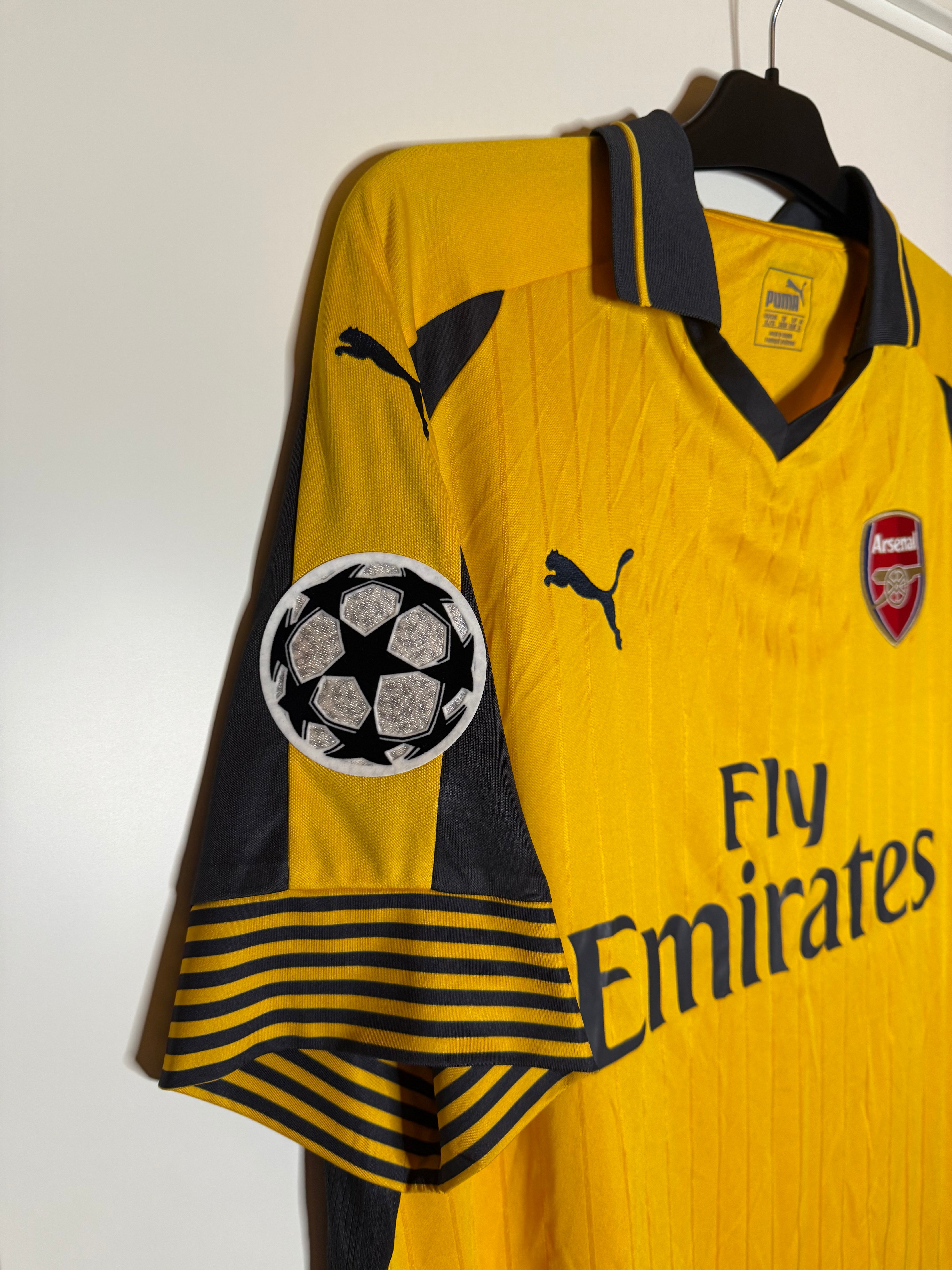 Arsenal 2016-17 BNWT UCL Bortatröja Xhaka #29 XL