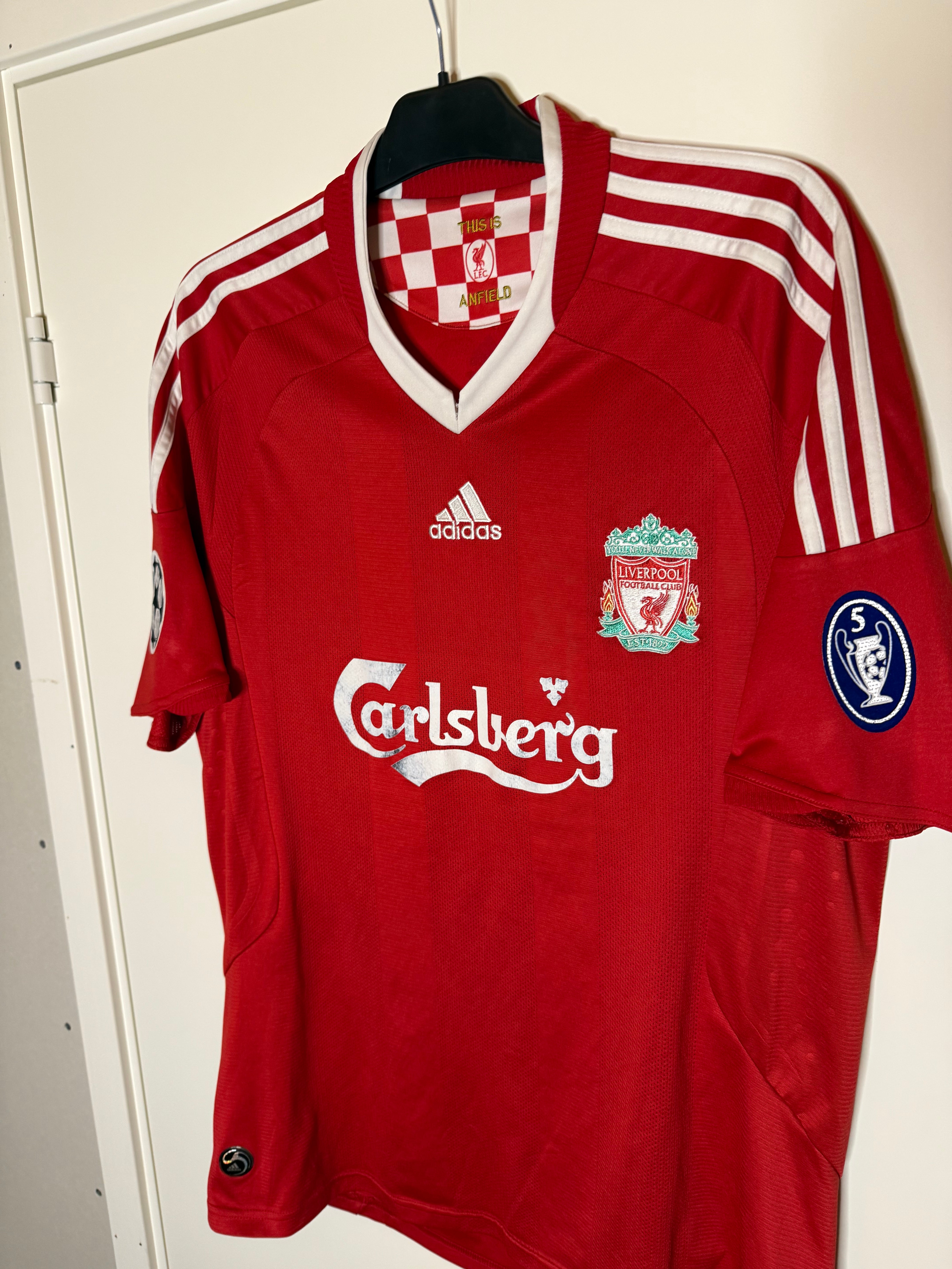 Liverpool 2009-10 UCL Hemmatröja Alonso #14 Medium