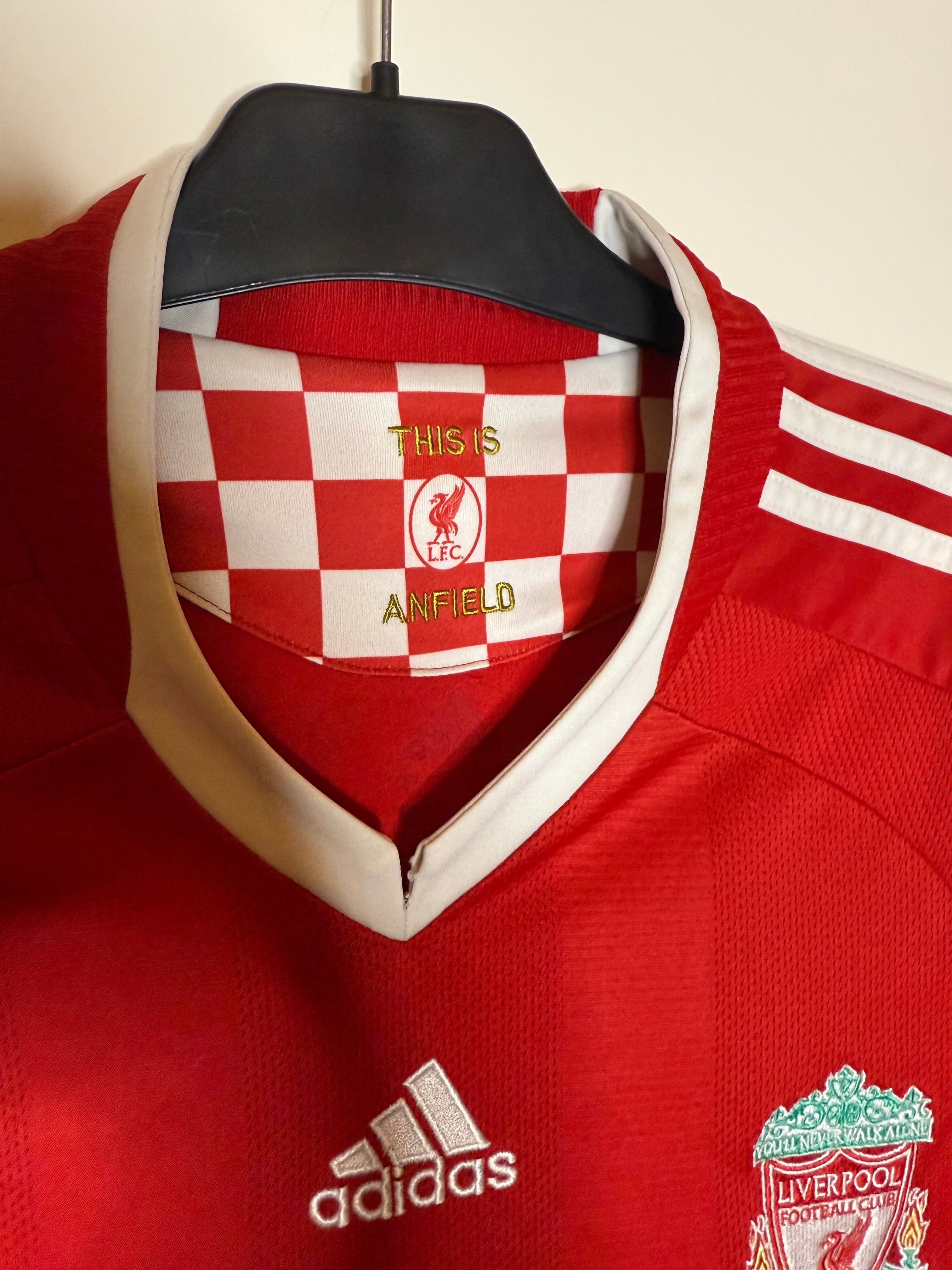 Liverpool 2009-10 UCL Hemmatröja Alonso #14 Medium