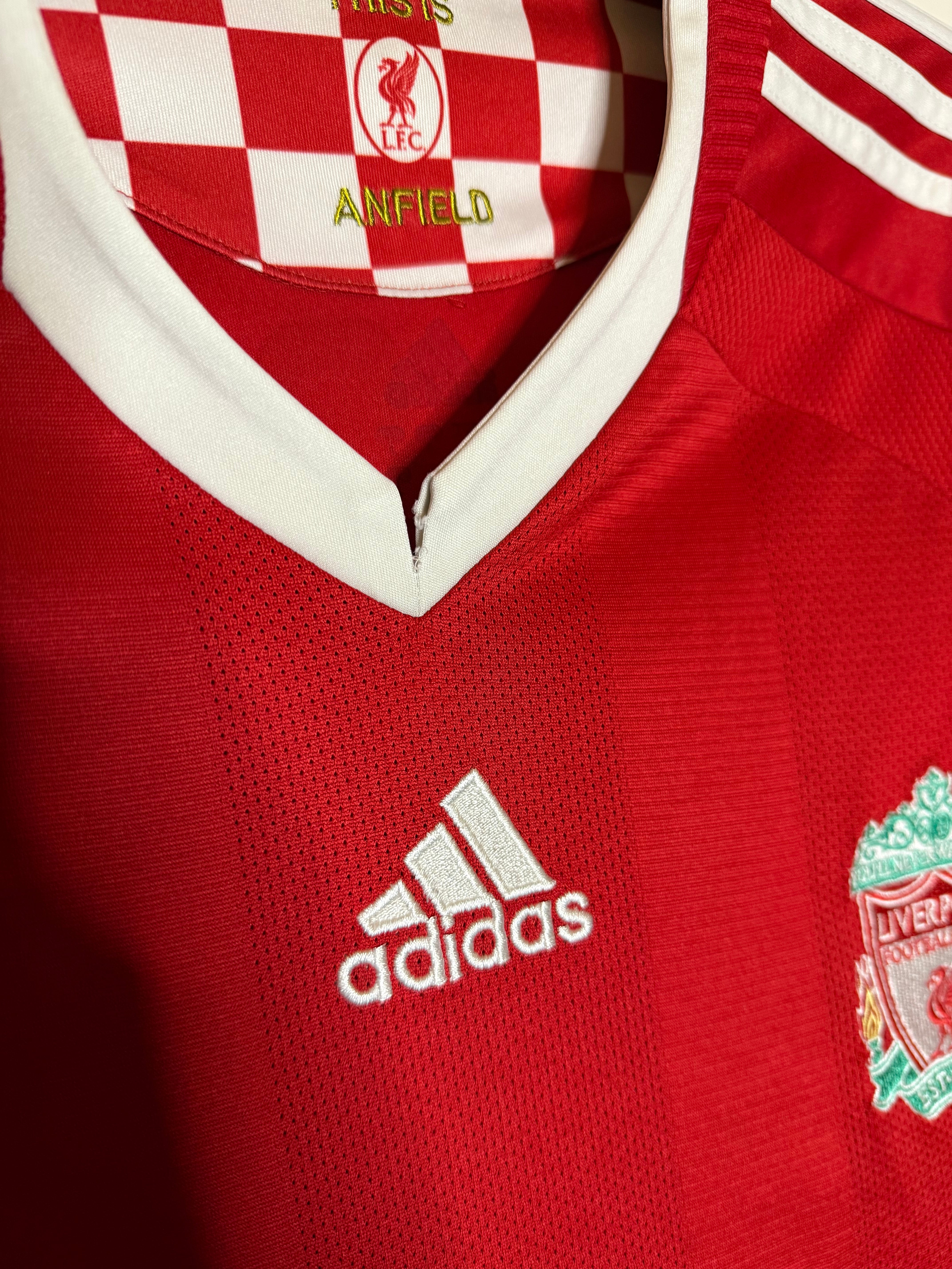 Liverpool 2009-10 UCL Hemmatröja Alonso #14 Medium