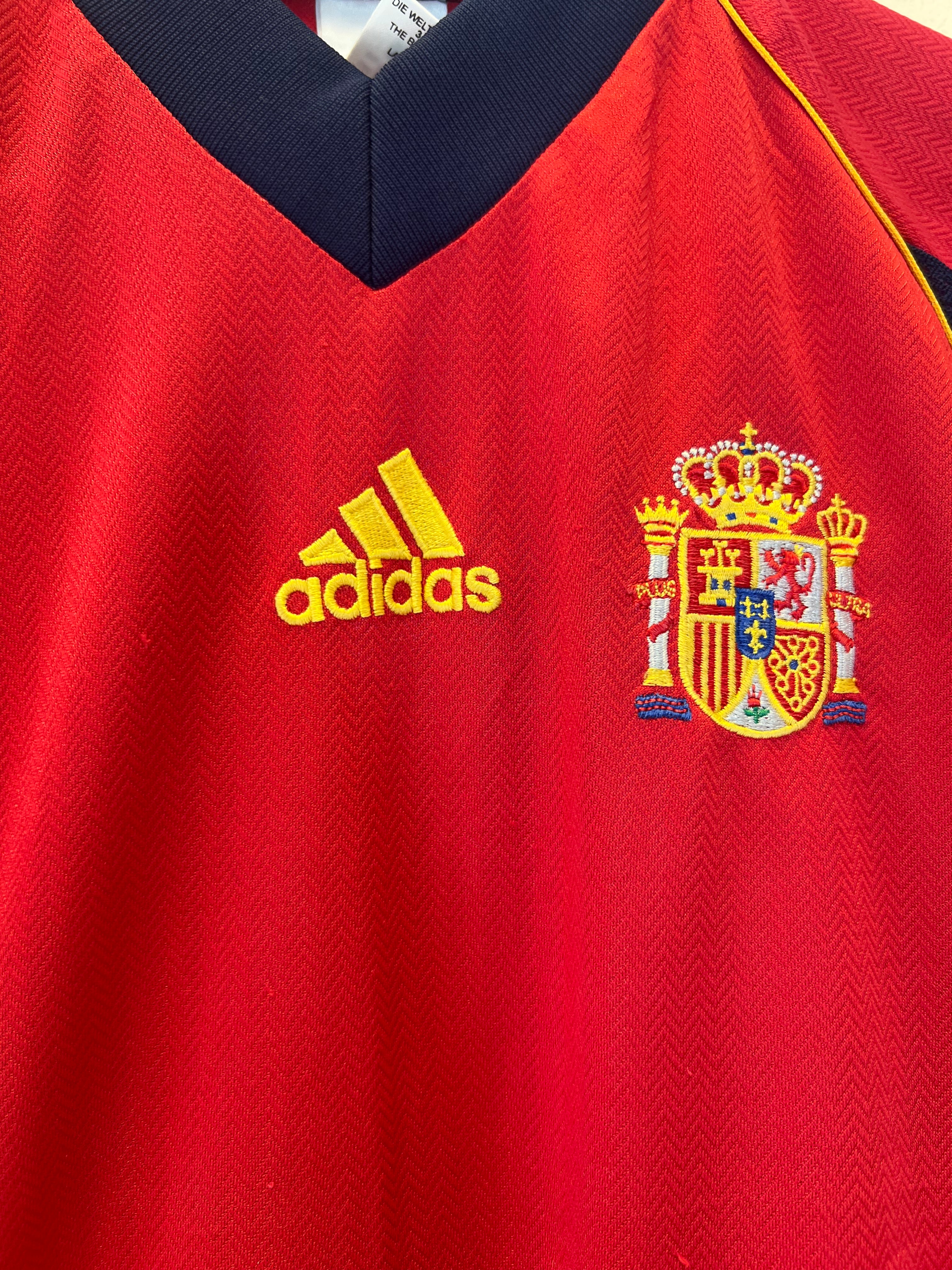 Spain 1998 Youth Home Shirt Size 164cm 14 years old